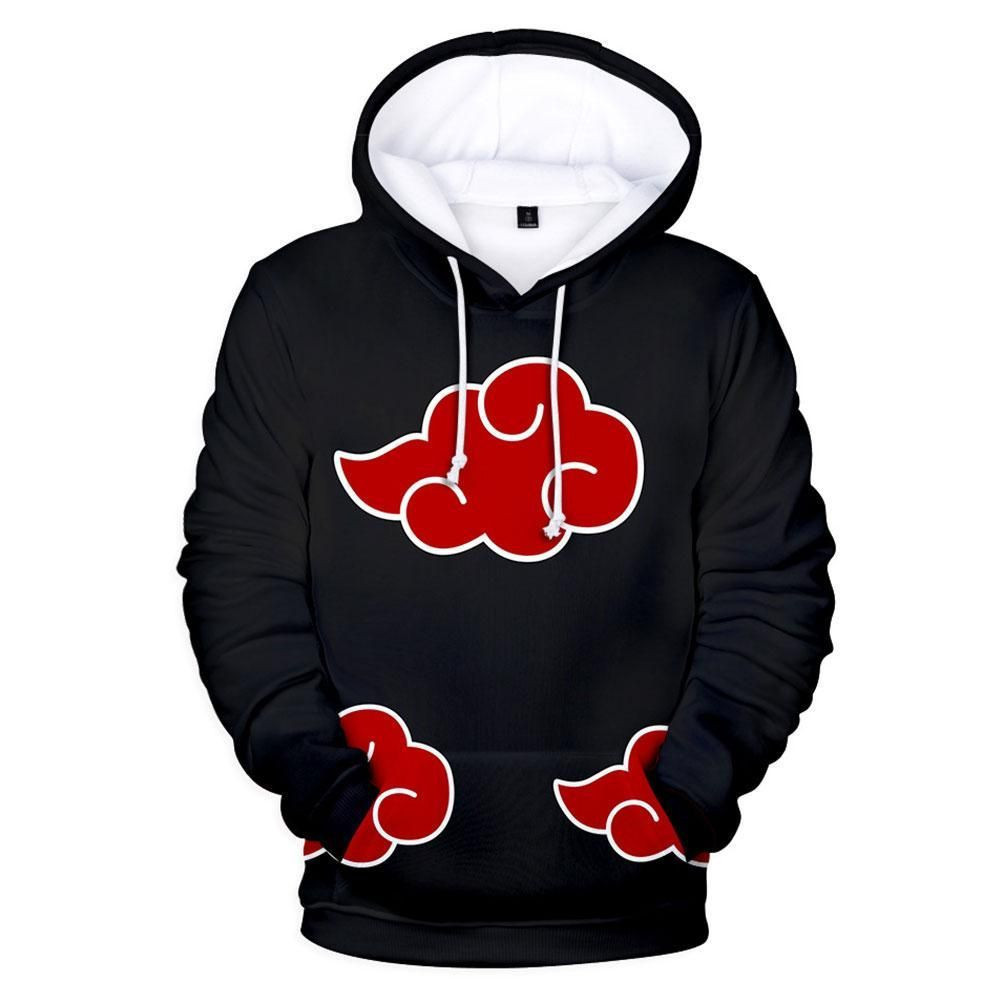 Unisex Akatsuki Organization Uchiha Itachi 3D All Over Print Hoodie, Zip Hoodie