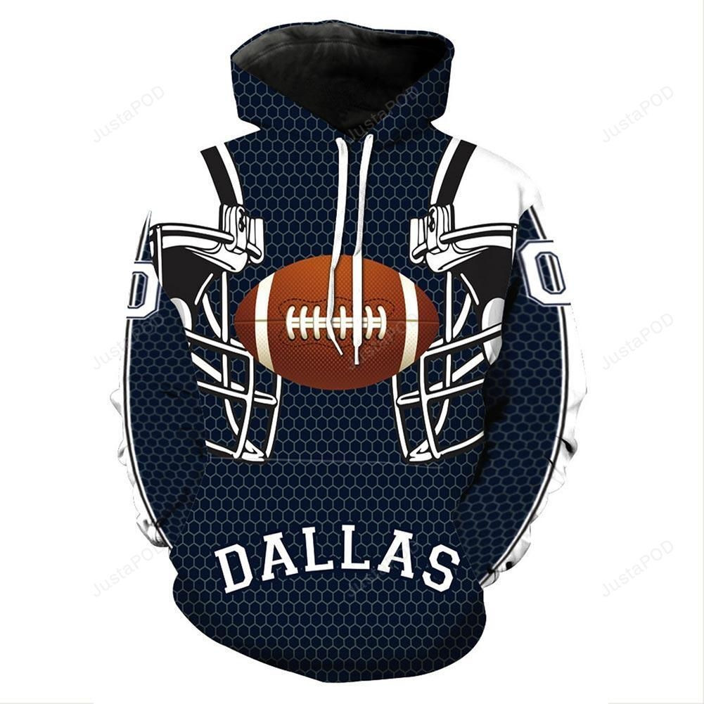 Unisex Dallas Cowboys 3D All Over Print Hoodie, Zip Hoodie