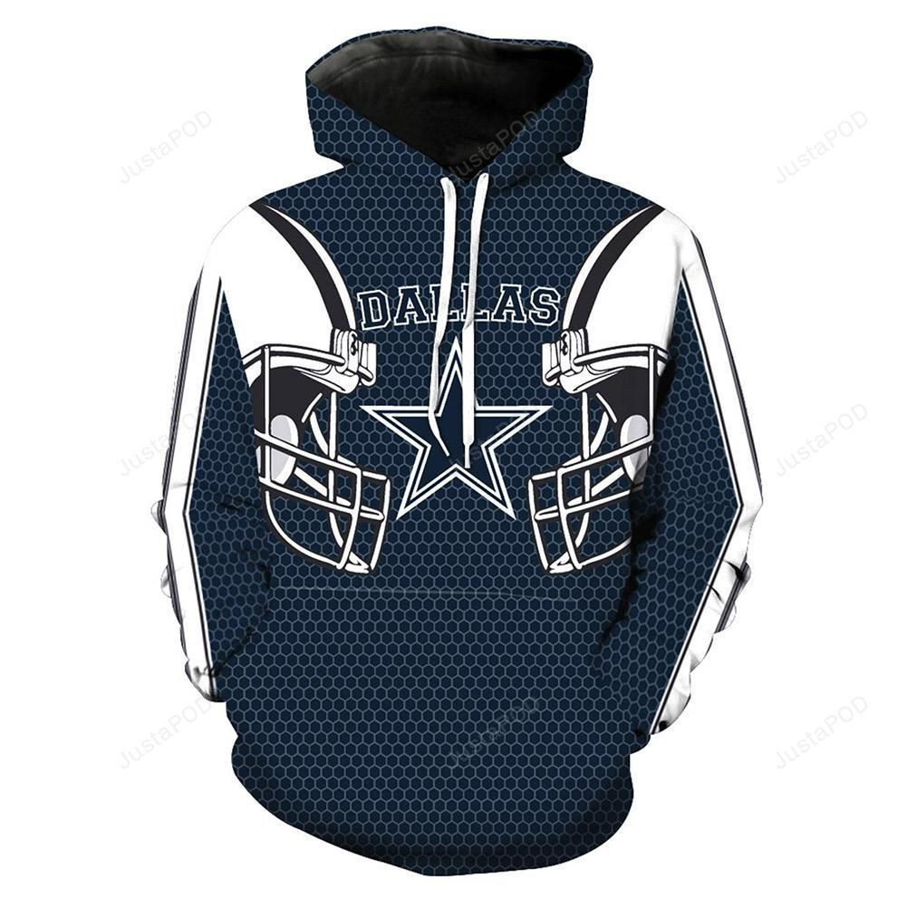 Unisex Dallas Cowboys 3D All Over Print Hoodie, Zip Hoodie
