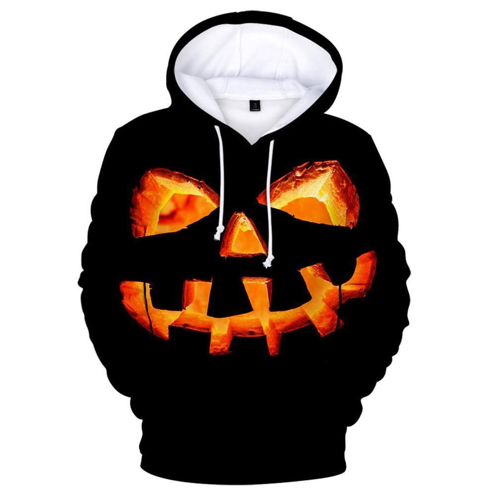 Unisex Halloween 3D All Over Print Hoodie, Zip Hoodie