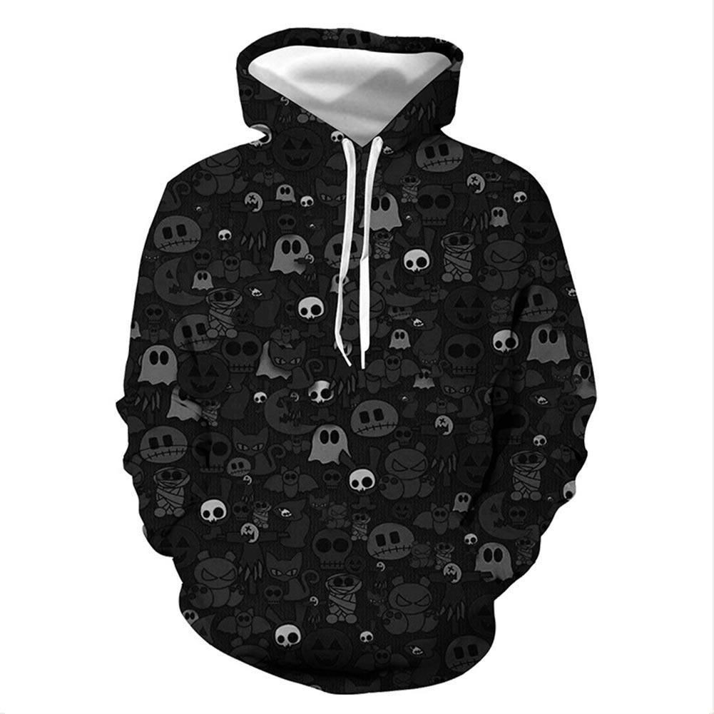 Unisex Halloween 3D All Over Print Hoodie, Zip Hoodie