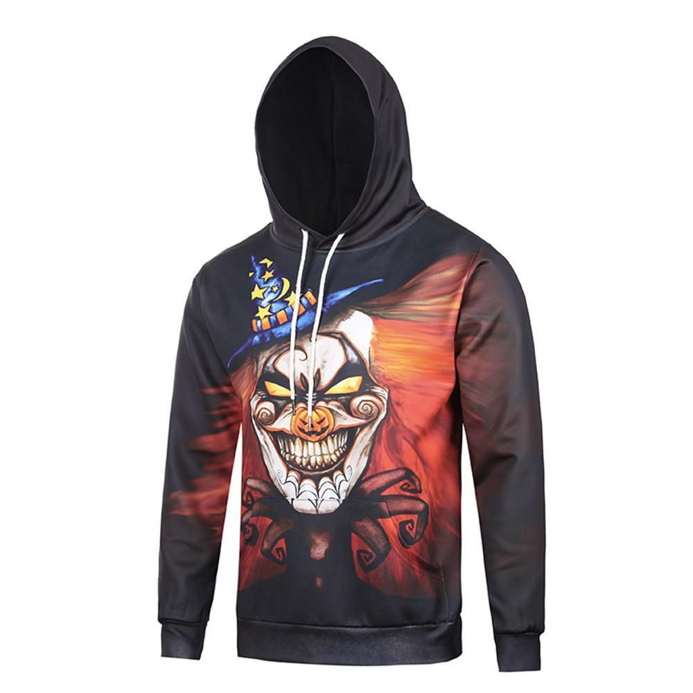 Unisex Halloween 3D All Over Print Hoodie, Zip Hoodie