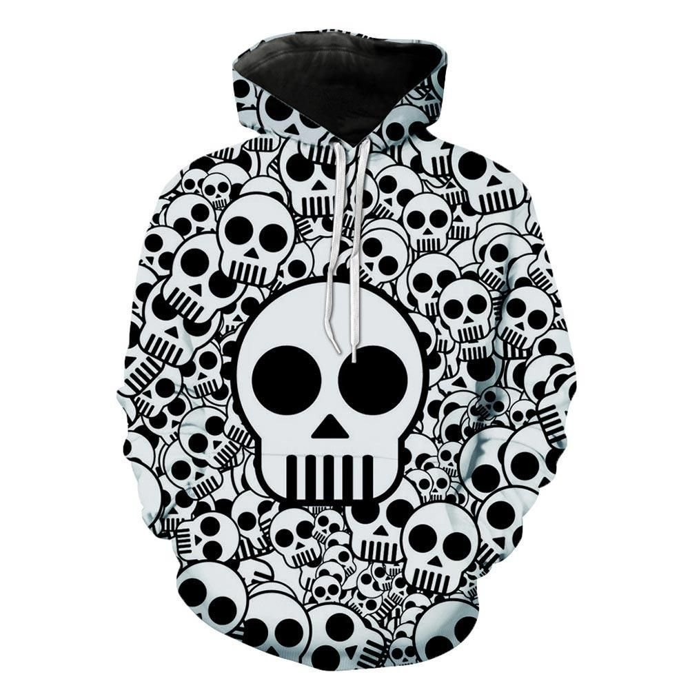 Unisex Halloween 3D All Over Print Hoodie, Zip Hoodie