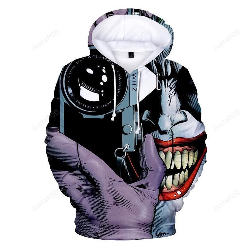 Unisex Joker Joaquin Phoenix Take Photo 3D All Over Print Hoodie, Zip Hoodie
