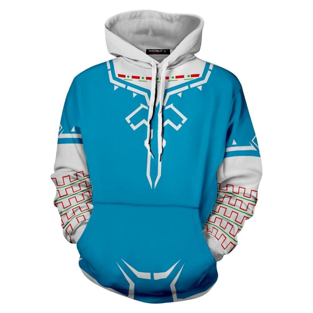 Unisex Link 3D All Over Print Hoodie, Zip Hoodie