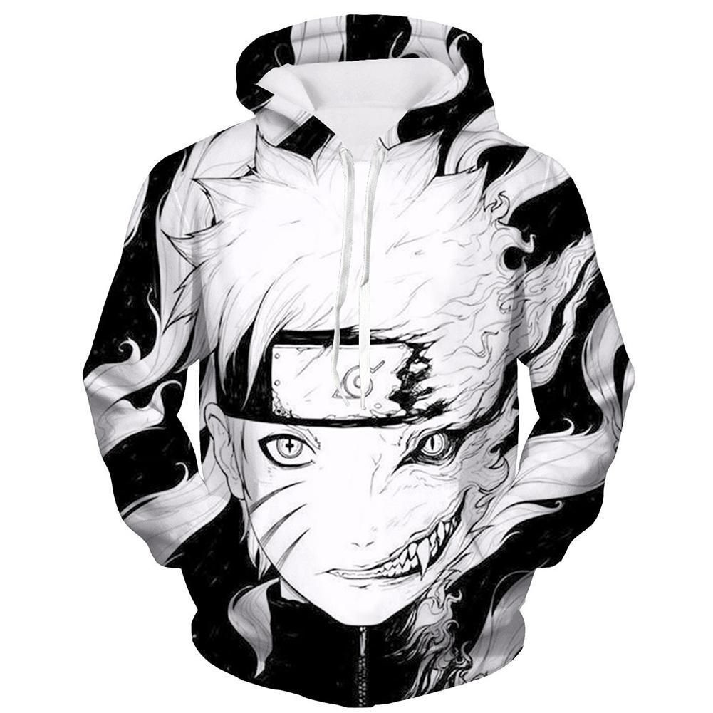 Unisex Naruto 3D All Over Print Hoodie, Zip Hoodie
