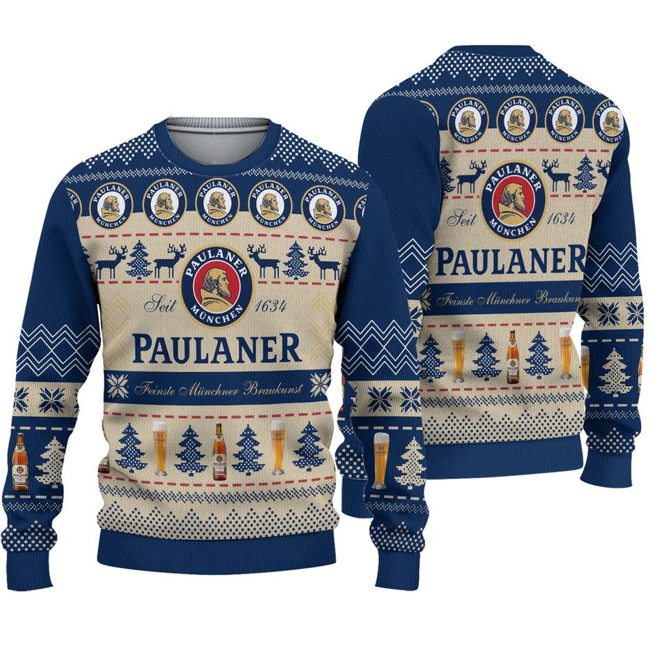 Unisex Paulanergarten 3D Ugly Christmas Sweater
