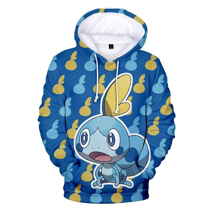 Unisex Pokemon 3D All Over Print Hoodie, Zip Hoodie