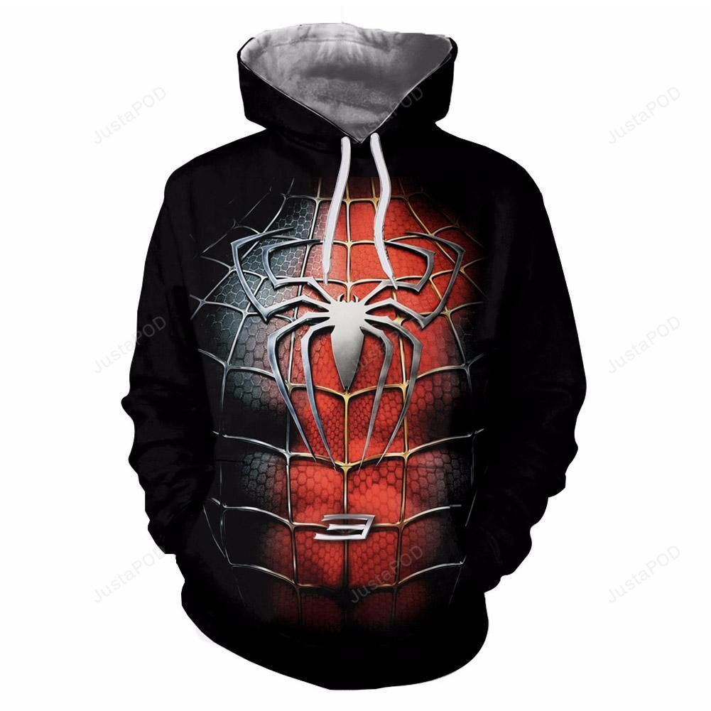 Unisex Spider-Man 3D All Over Print Hoodie, Zip Hoodie