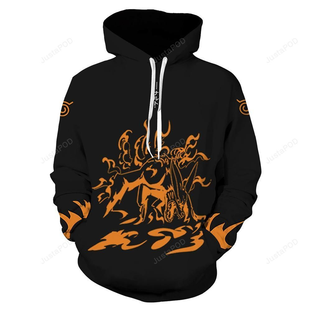 Unisex Uzumaki Naruto 3D All Over Print Hoodie, Zip Hoodie