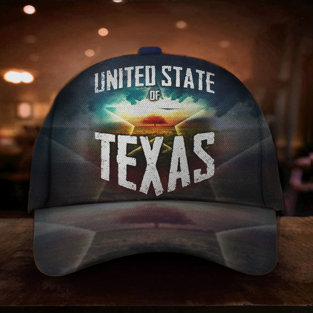 United State Of Texas Hat Mens Patriotic Hats Texans Gift Idea Husband Trucker Hats Custom Hats Gifts For Men & Women