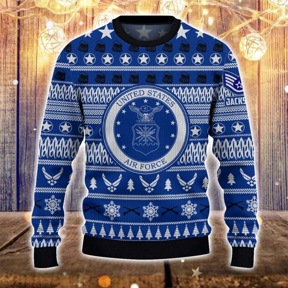 United States AF Christmas Sweater