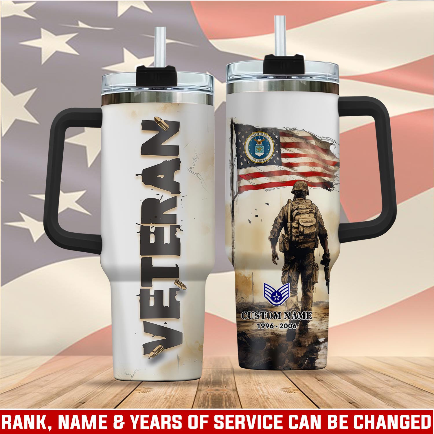 United States Air Force Custom Stanley Cup 40 oz 30 oz Tumbler With HandleTVC2301112