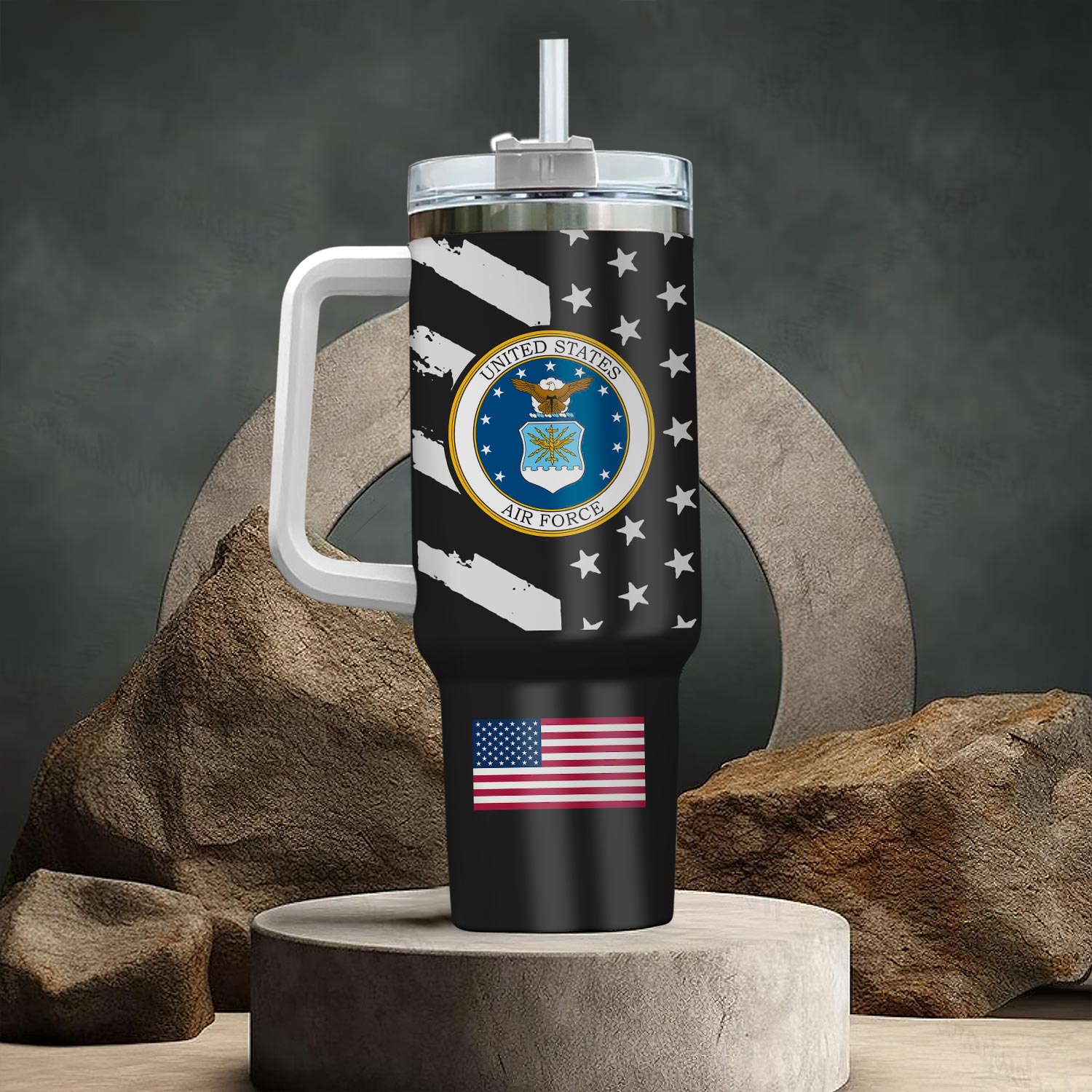 United States Air Force Custom Stanley Cup 40 oz 30 oz Tumbler With HandleTVC2301112 - Image 3