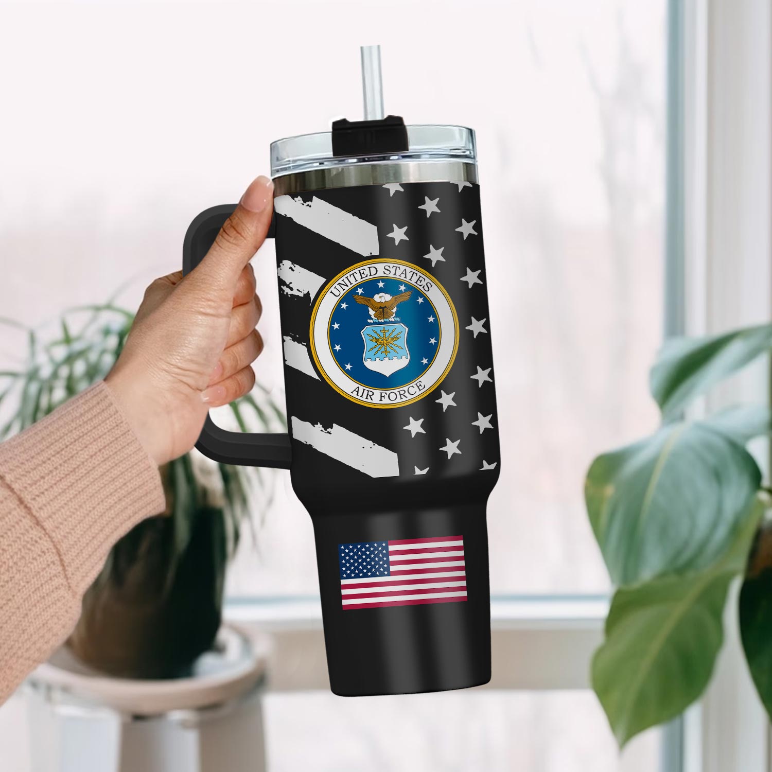 United States Air Force Custom Stanley Cup 40 oz 30 oz Tumbler With HandleTVC2301112 - Image 2