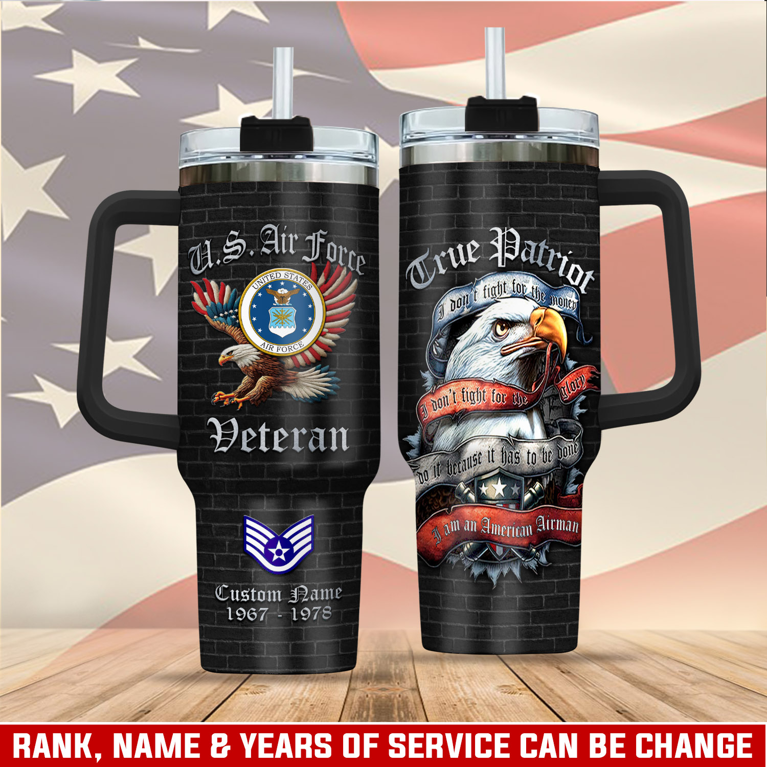 United States Air Force Custom Stanley Cup 40 oz 30 oz Tumbler With HandleTVC2301283