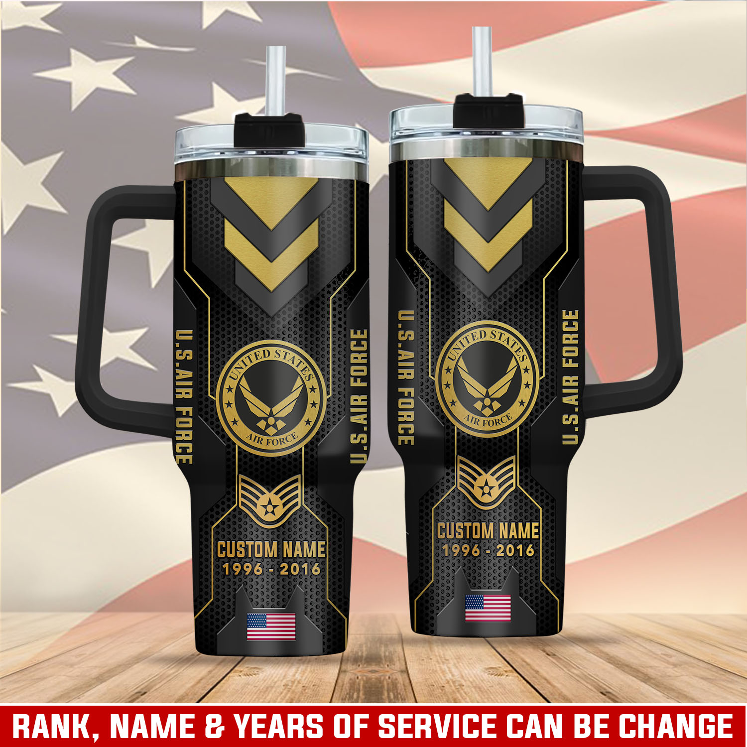 United States Air Force Custom Stanley Cup 40 oz 30 oz Tumbler With HandleTVC2301287