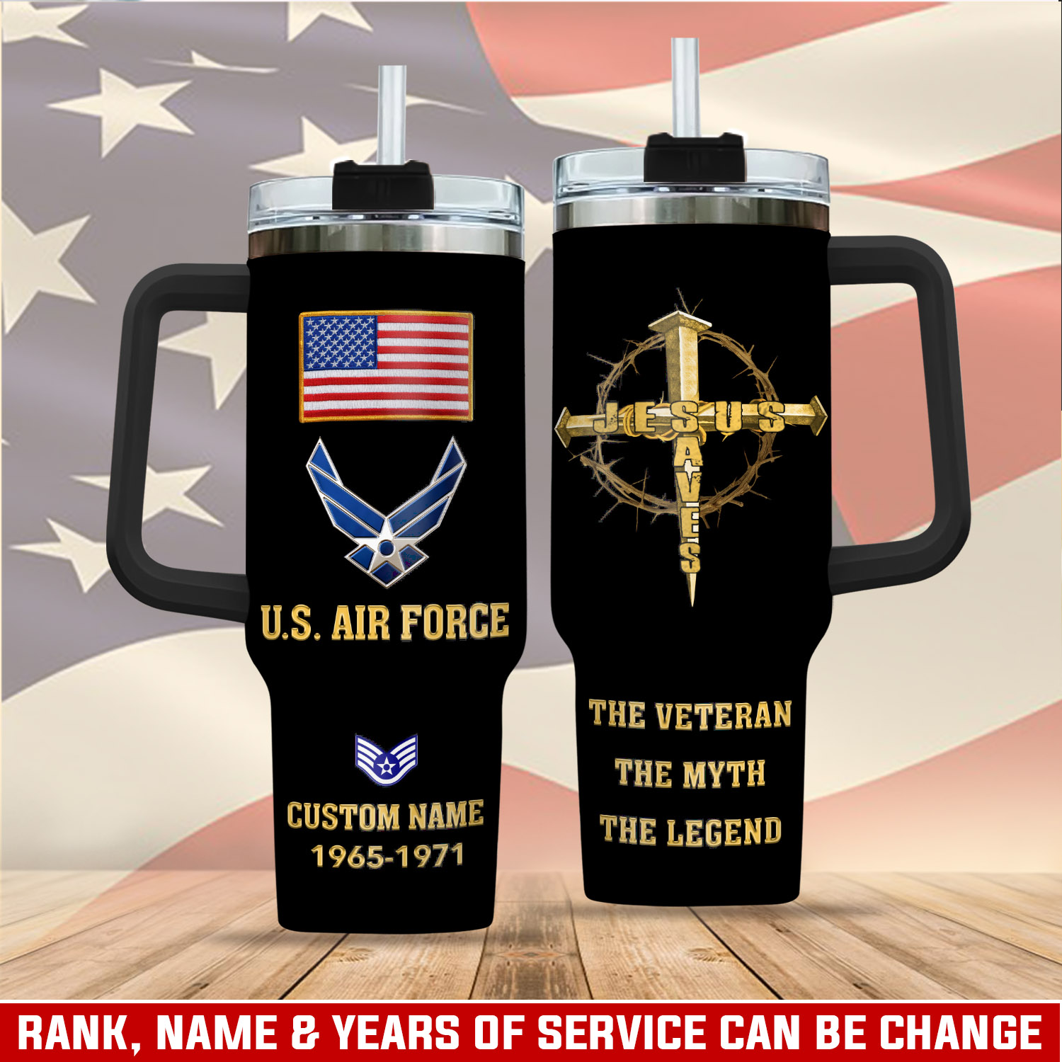 United States Air Force Custom Stanley Cup 40 oz 30 oz Tumbler With HandleTVC2301287