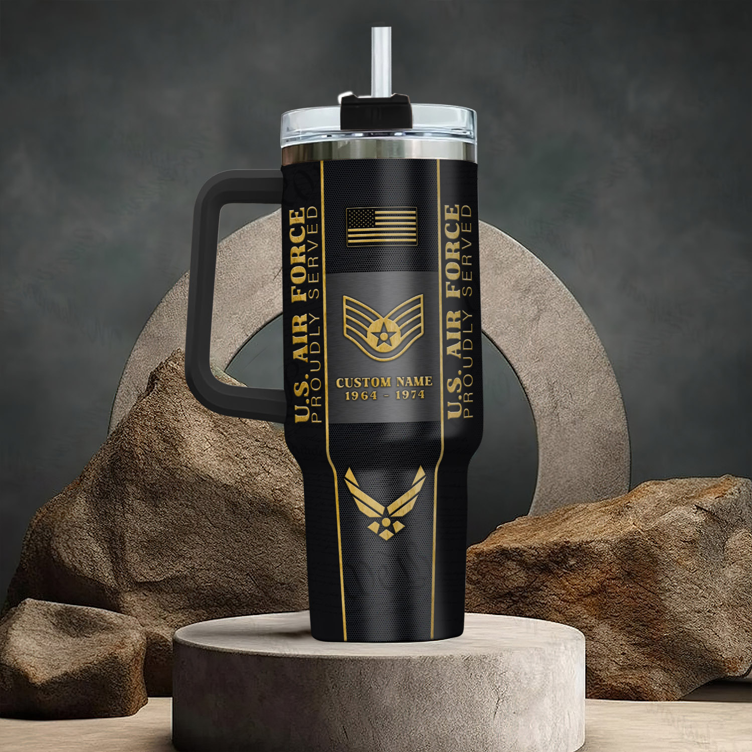 United States Air Force Custom Stanley Cup 40 oz 30 oz Tumbler With HandleTVC2301408 - Image 3