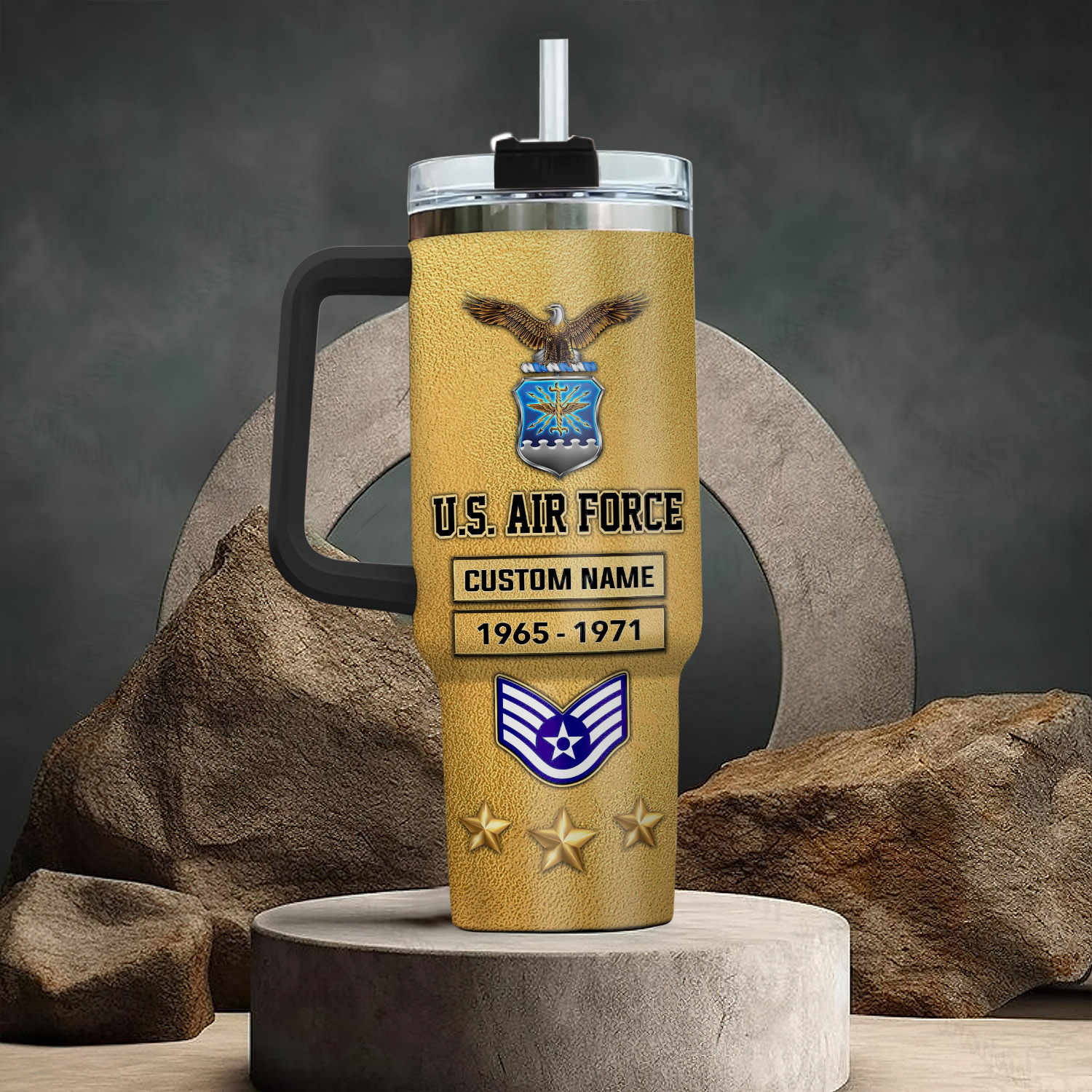 United States Air Force Custom Stanley Cup 40 oz 30 oz Tumbler With HandleTVC2301760 - Image 3