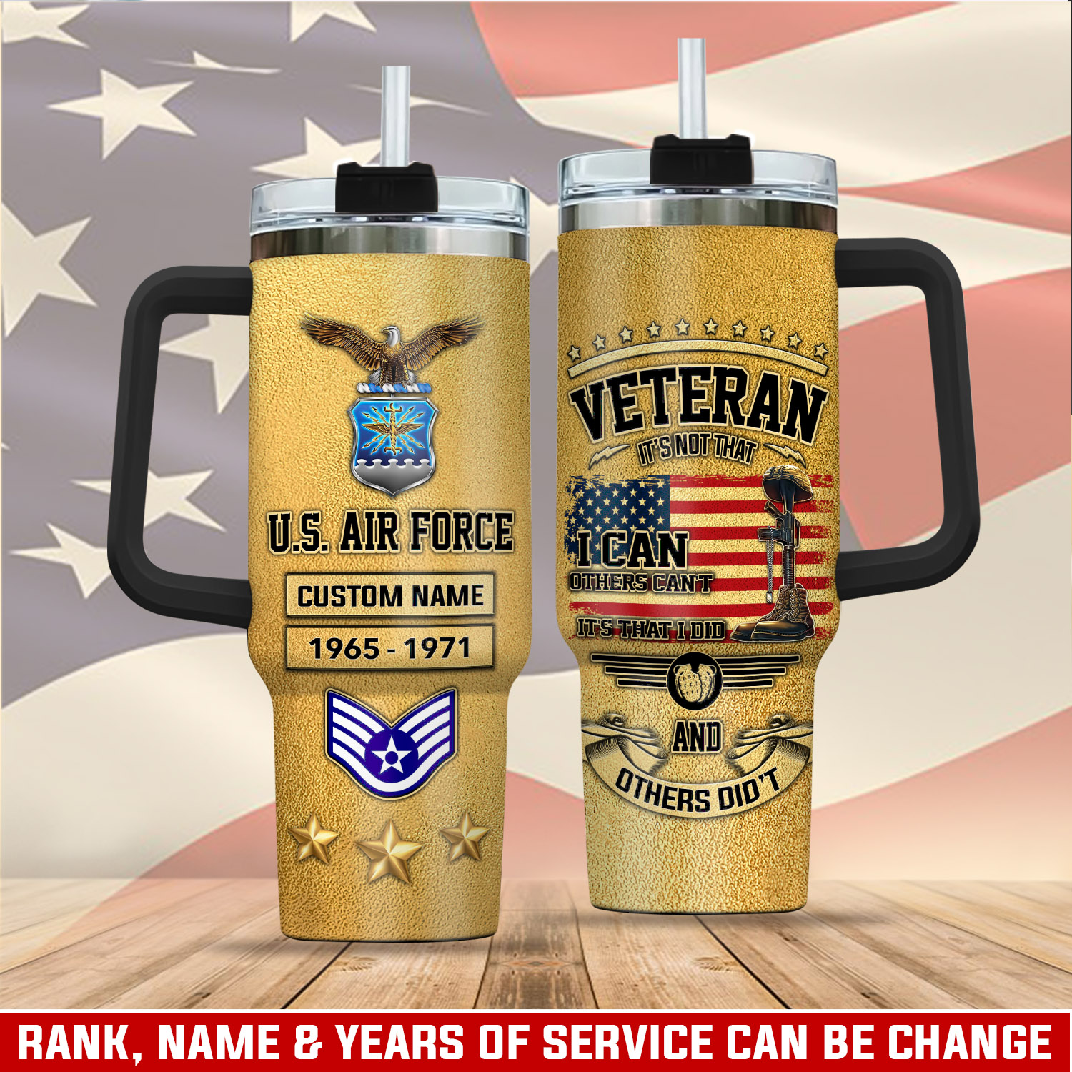 United States Air Force  Custom Stanley Cup 40 oz 30 oz Tumbler With HandleTVC2301760