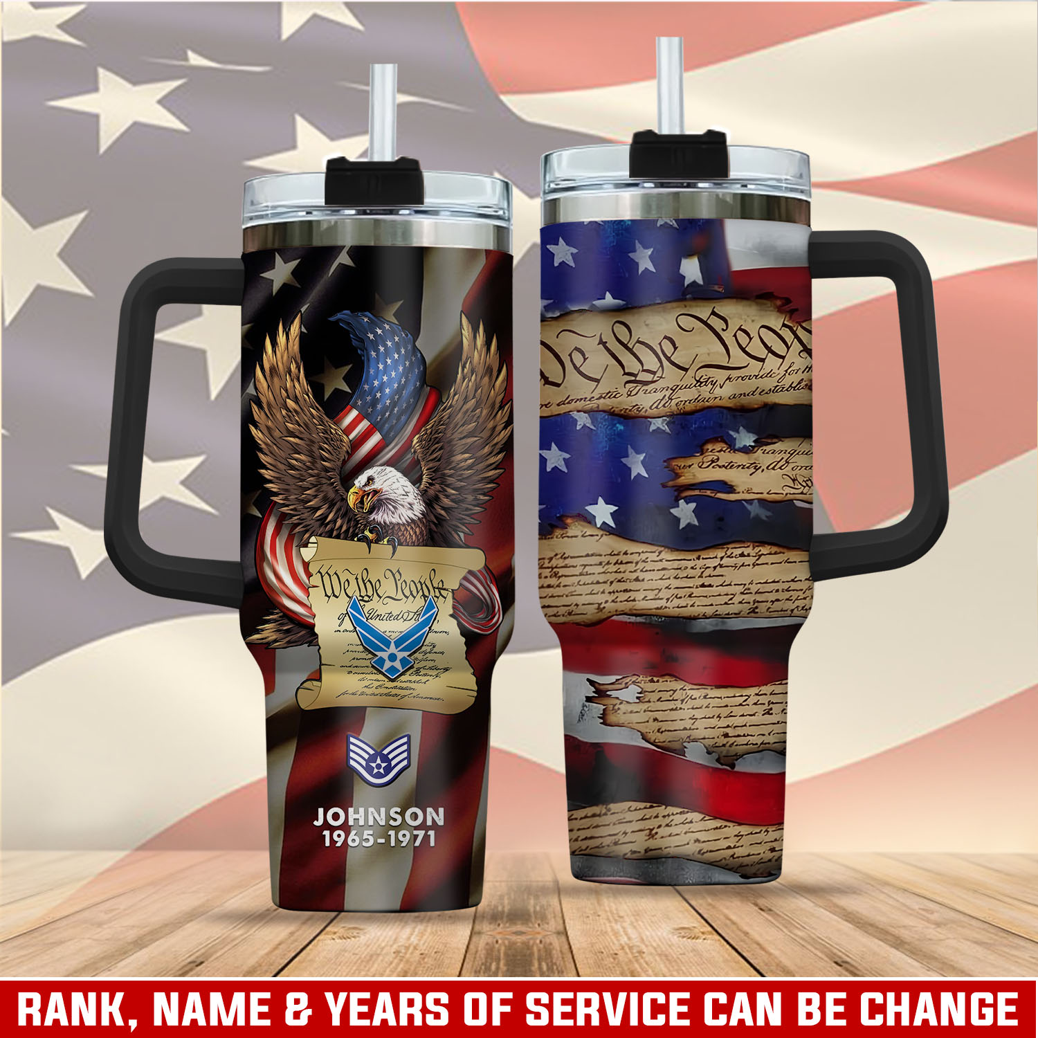 United States Air Force  Custom Stanley Cup 40 oz 30 oz Tumbler With HandleTVC2301760