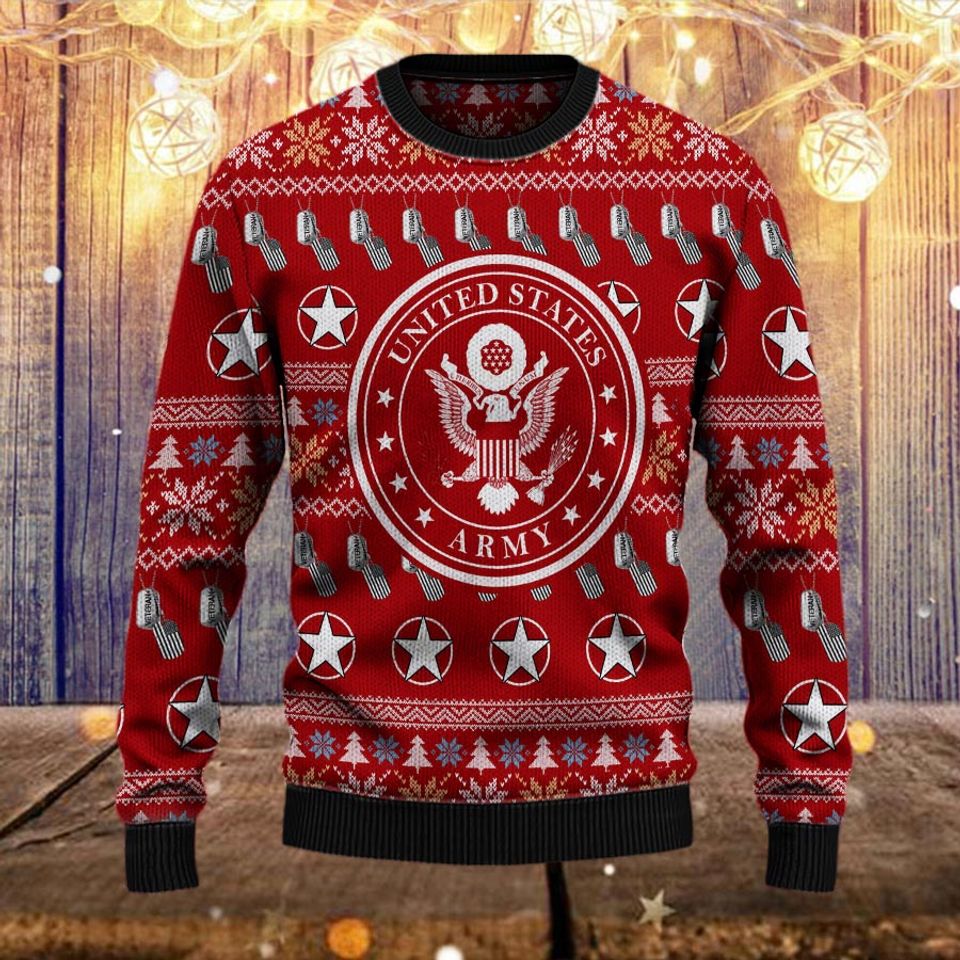 United States AM Christmas Sweater