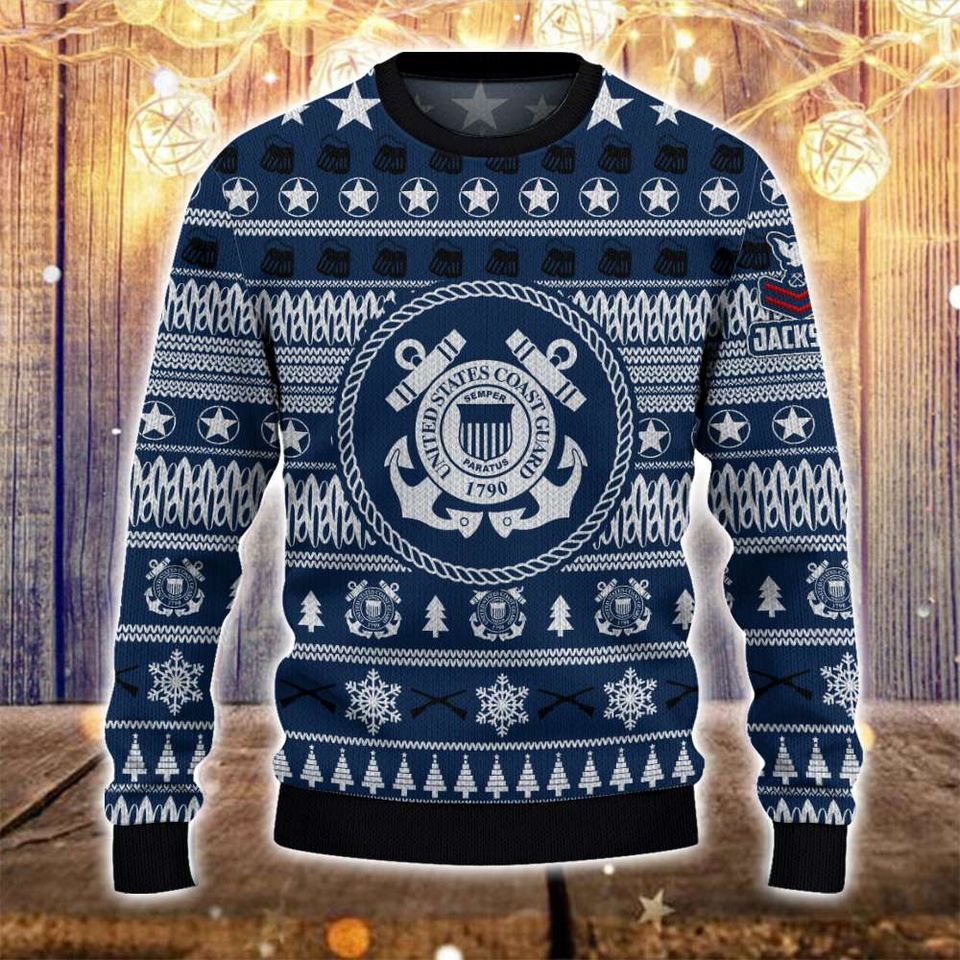 United States CG Christmas Sweater