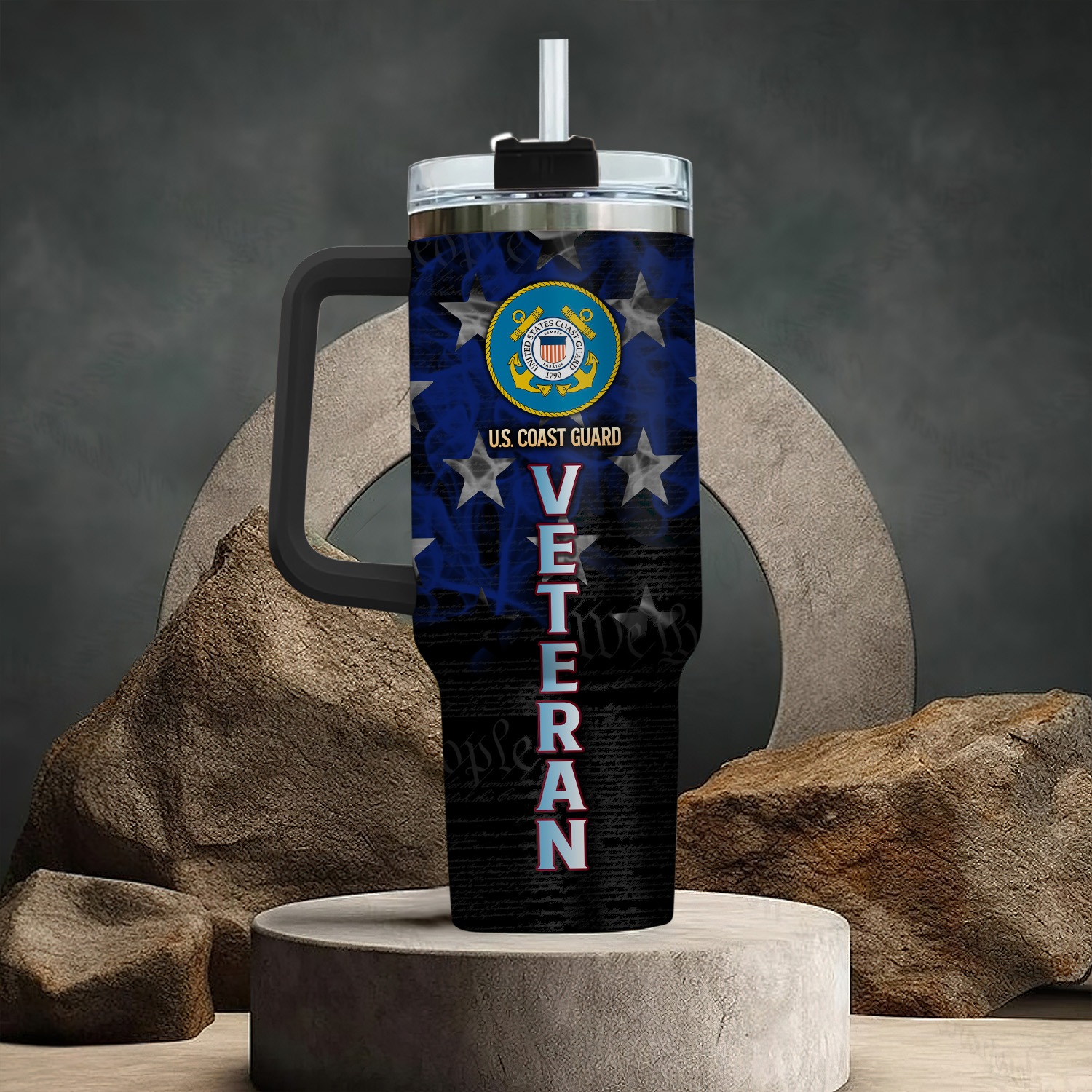 United States Coast Guard Custom Stanley Cup 40 oz 30 oz Tumbler With HandleTVC2301111 - Image 3