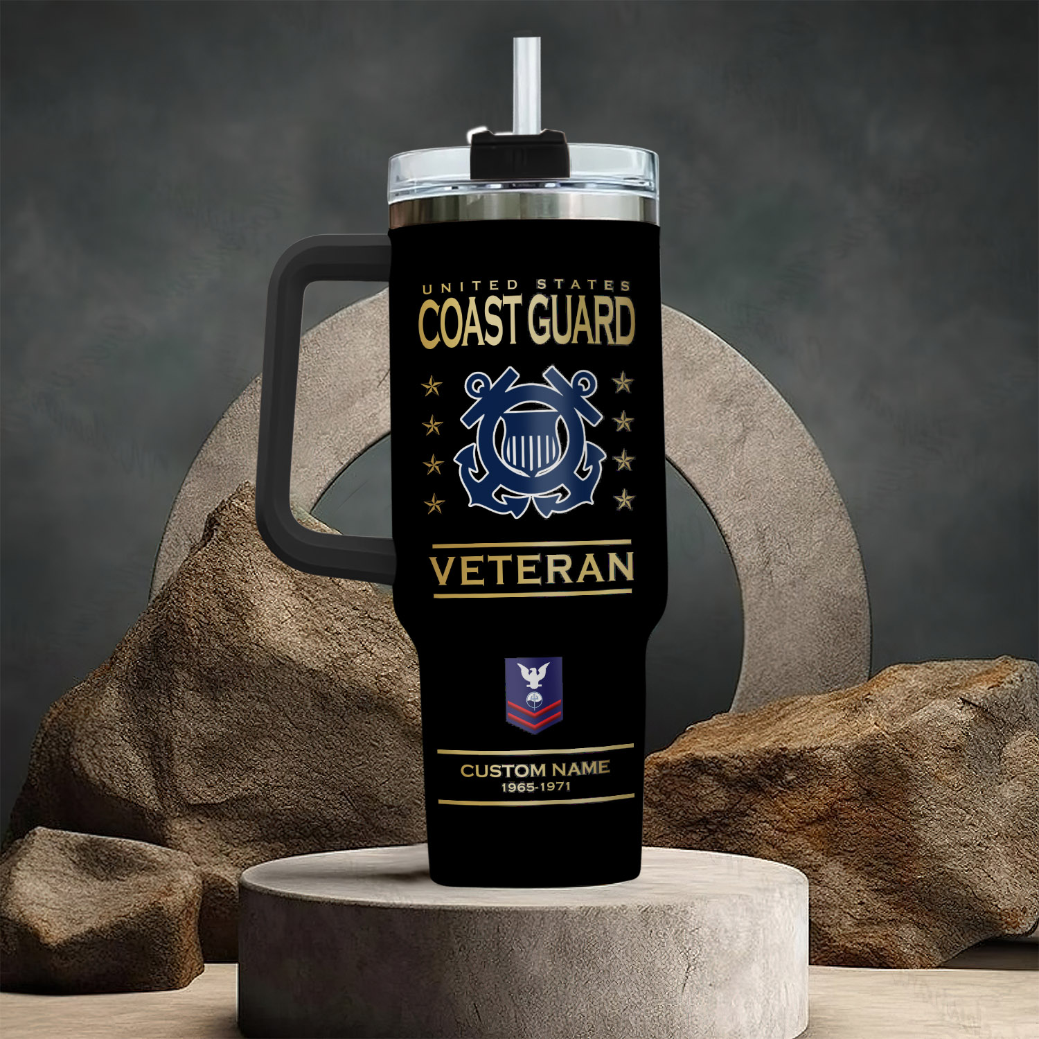 United States Coast Guard Custom Stanley Cup 40 oz 30 oz Tumbler With HandleTVC2301285 - Image 3