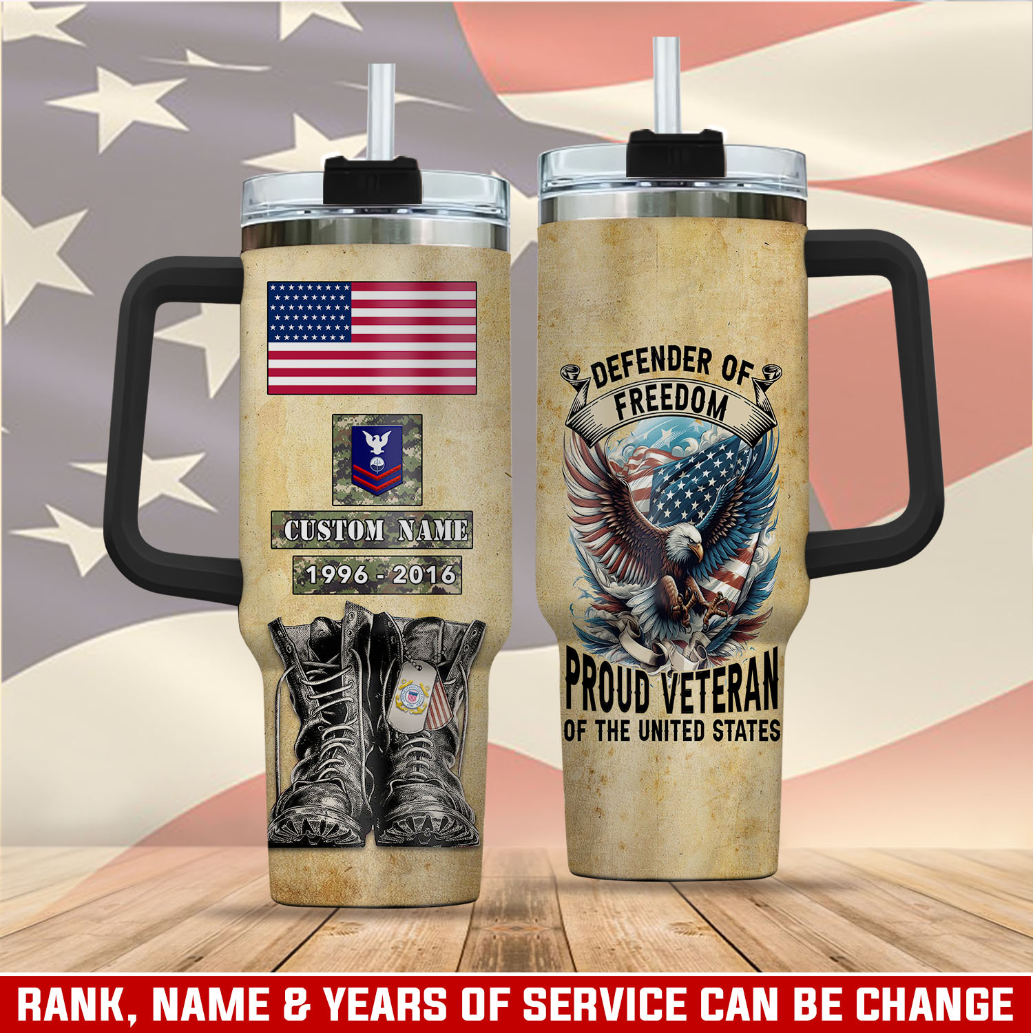 United States Coast Guard Custom Stanley Cup 40 oz 30 oz Tumbler With HandleTVC2301405