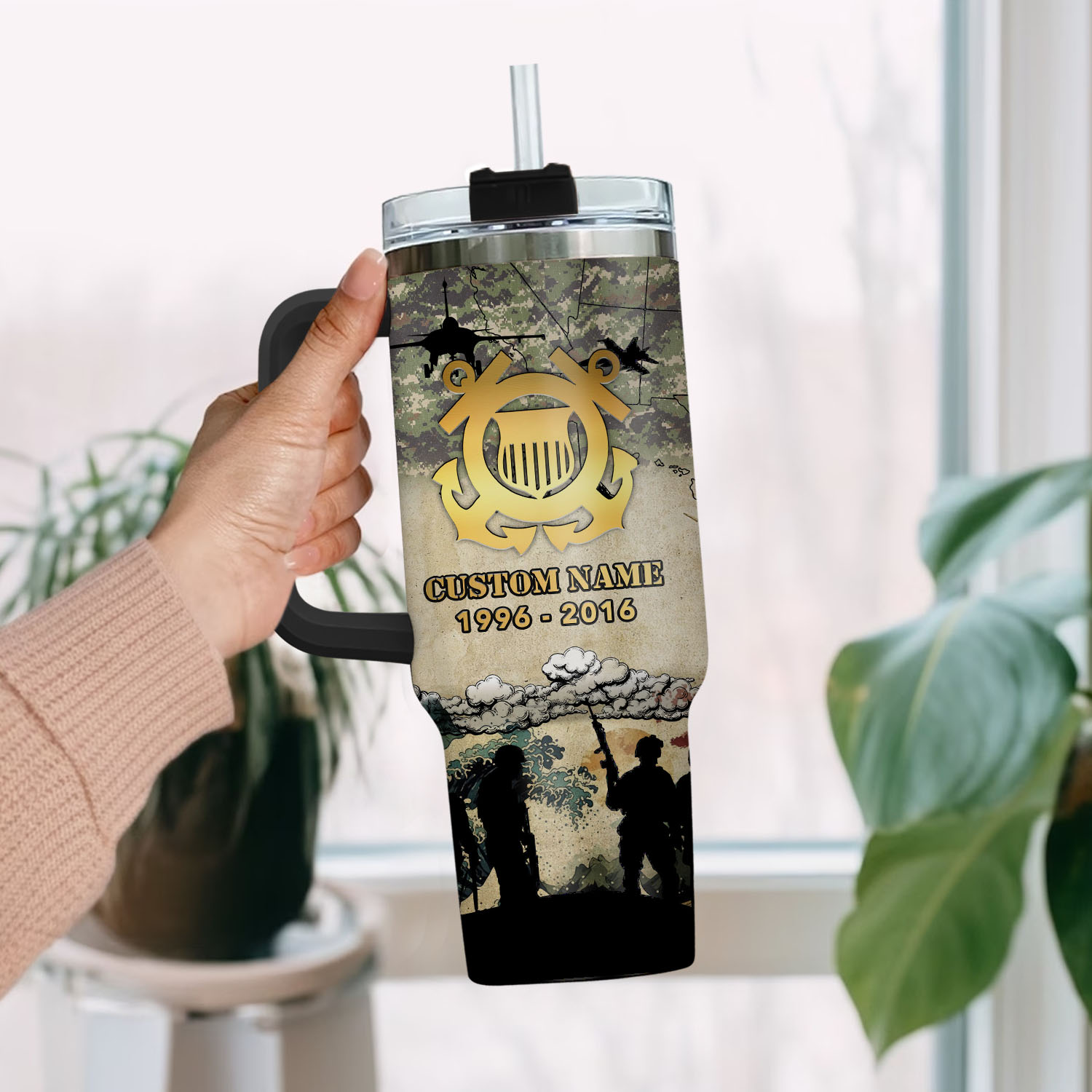 United States Coast Guard Custom Stanley Cup 40 oz 30 oz Tumbler With HandleTVC2301412 - Image 2