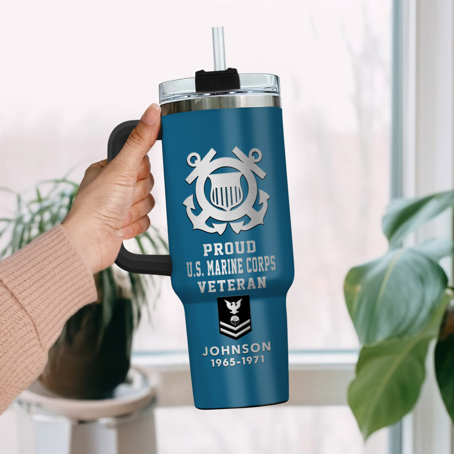 United States Coast Guard Custom Stanley Cup 40 oz 30 oz Tumbler With HandleTVC2301759 - Image 2