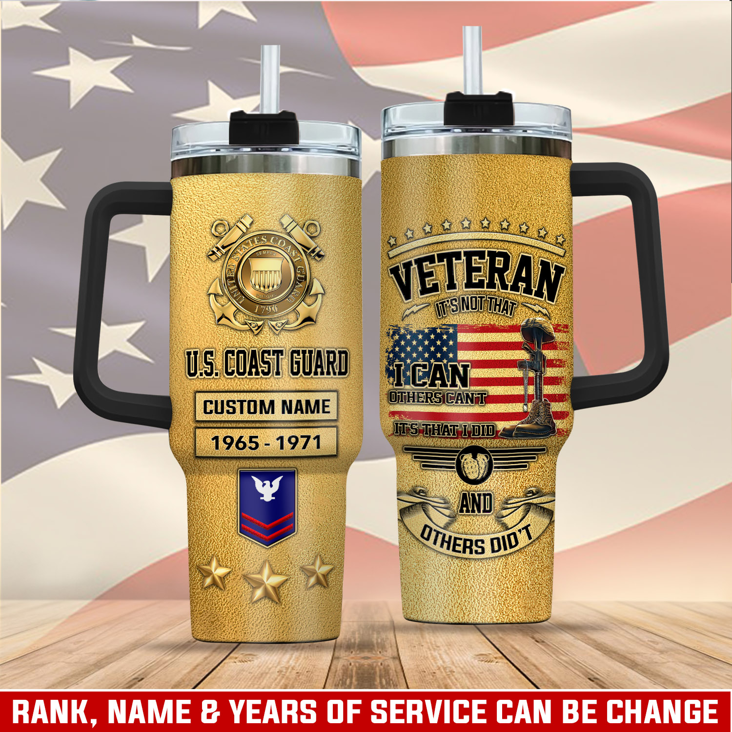 United States Coast Guard Custom Stanley Cup 40 oz 30 oz Tumbler With HandleTVC2301761