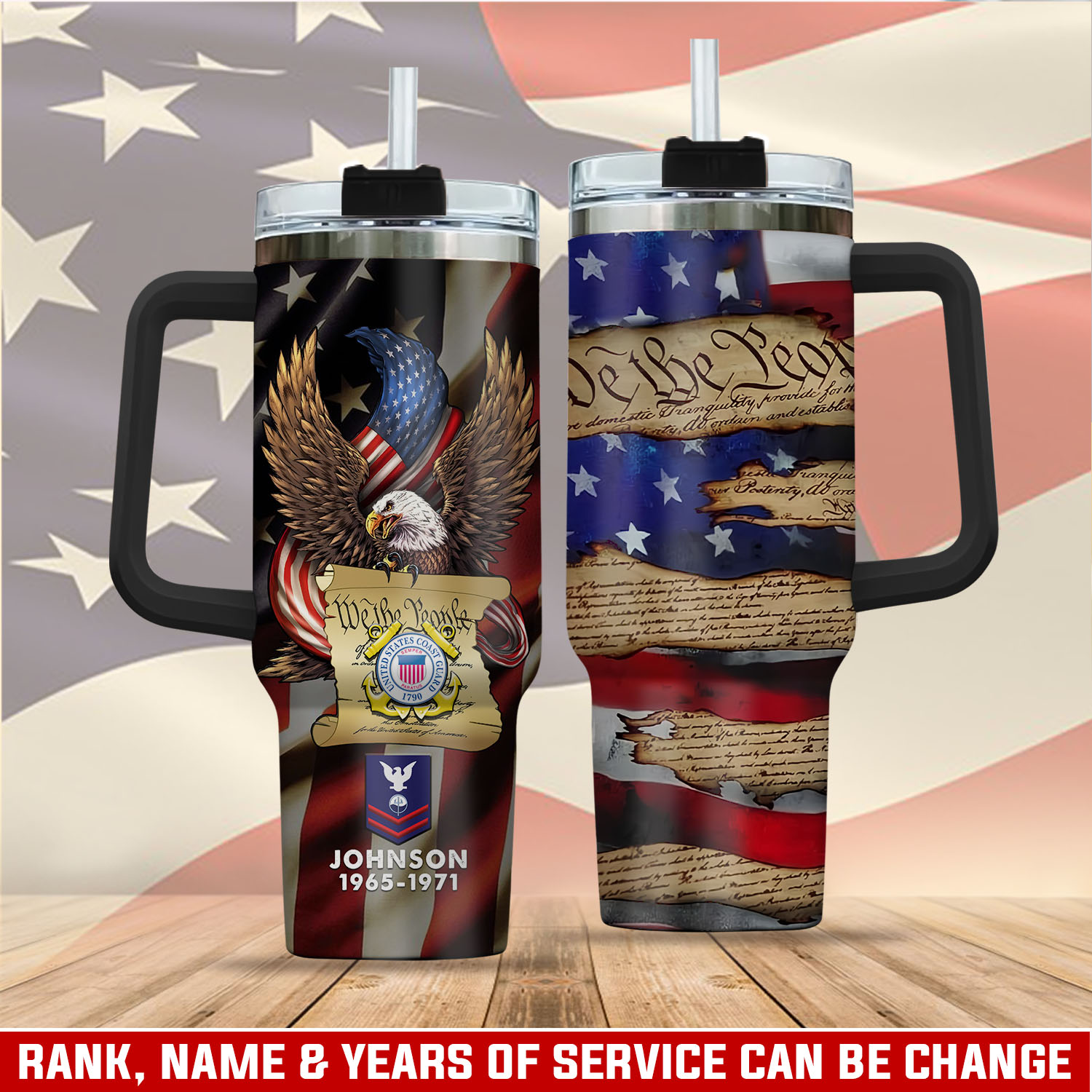 United States Coast Guard Custom Stanley Cup 40 oz 30 oz Tumbler With HandleTVC2301762