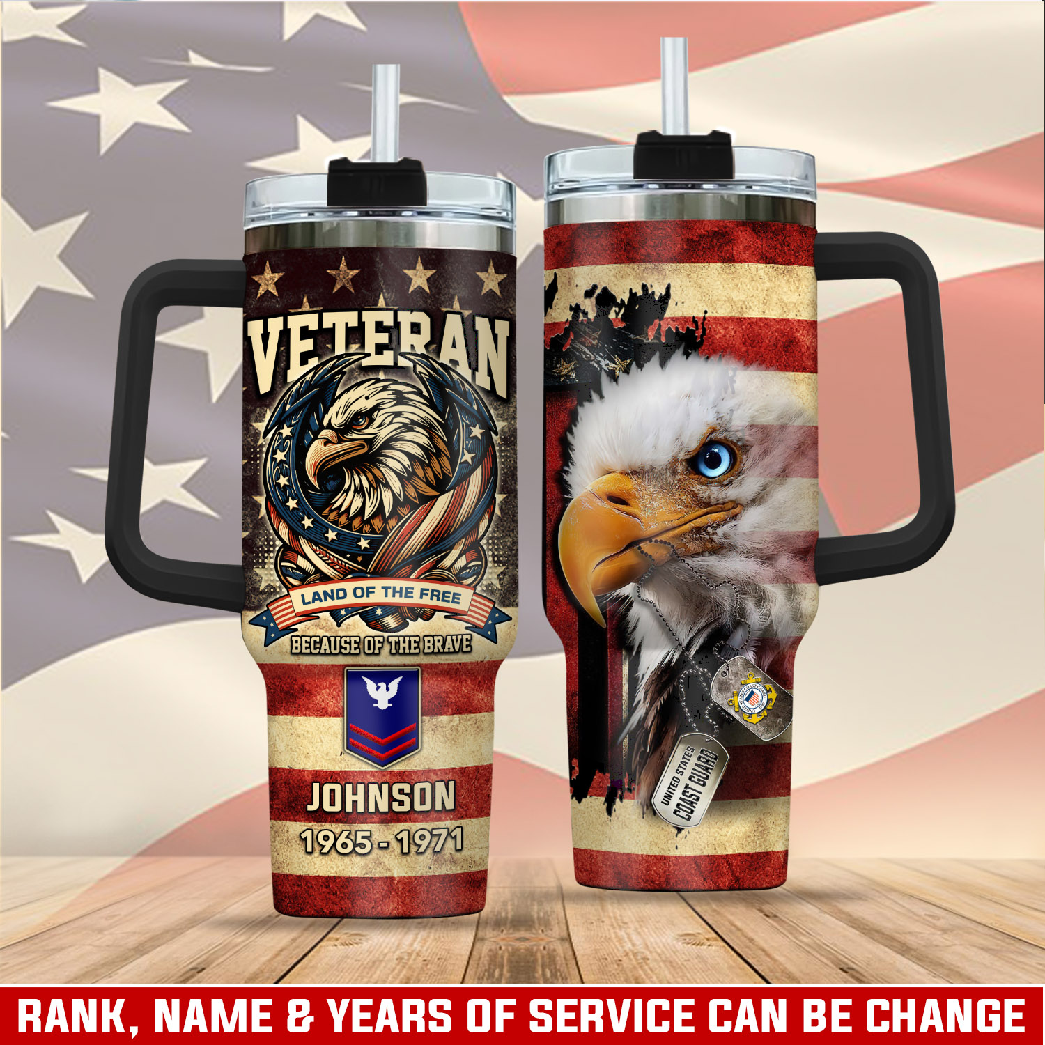 United States Coast Guard Custom Stanley Cup 40 oz 30 oz Tumbler With HandleTVC2301762