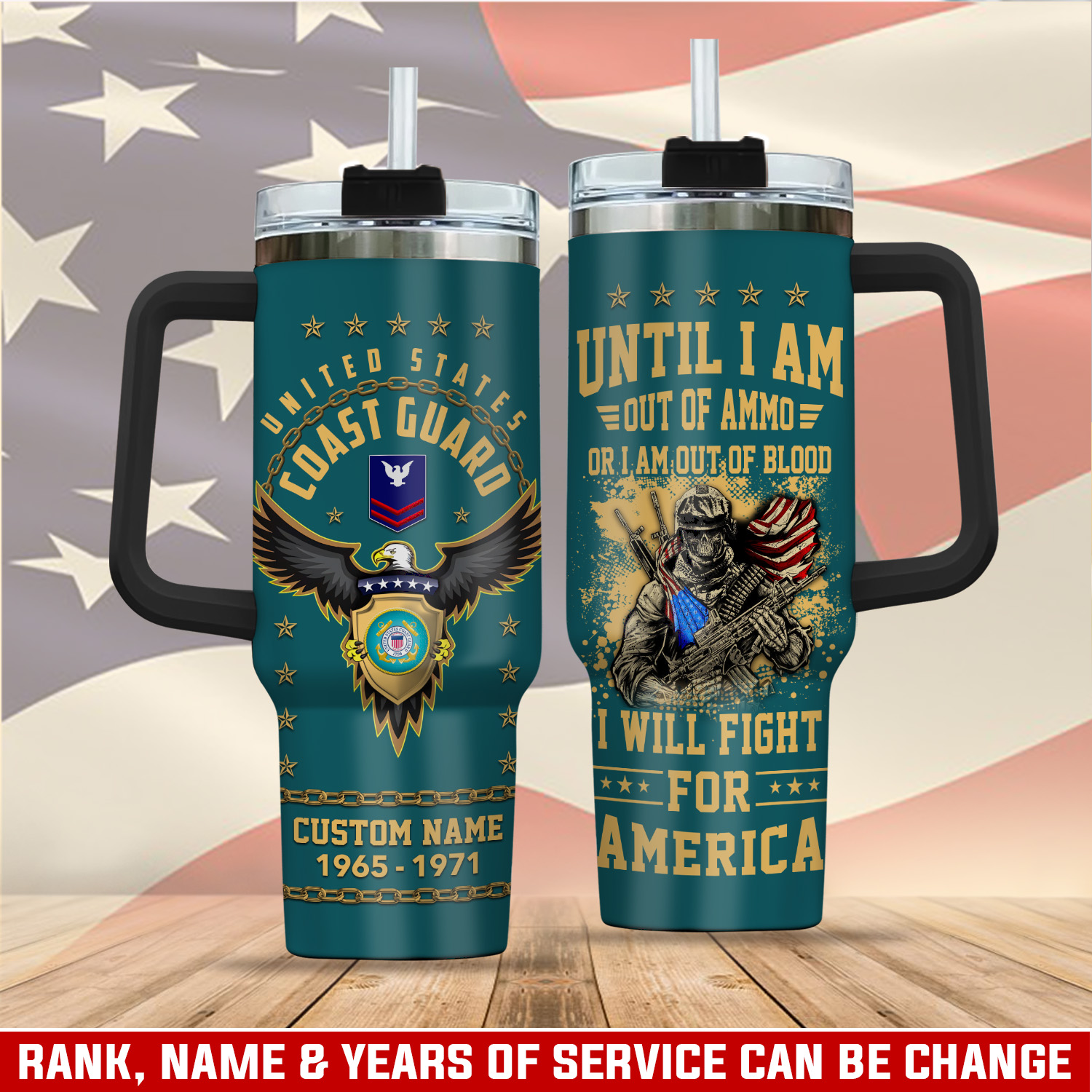 United States Coast Guard Custom Stanley Cup 40 oz 30 oz Tumbler With HandleTVC2301762