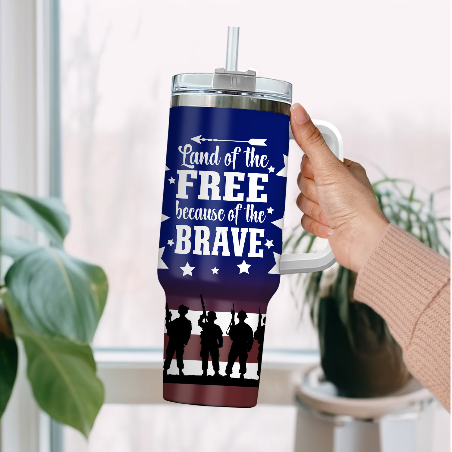 United States Marine Corps Custom Stanley Cup 40 oz 30 oz Tumbler With HandleTVC2301286 - Image 2