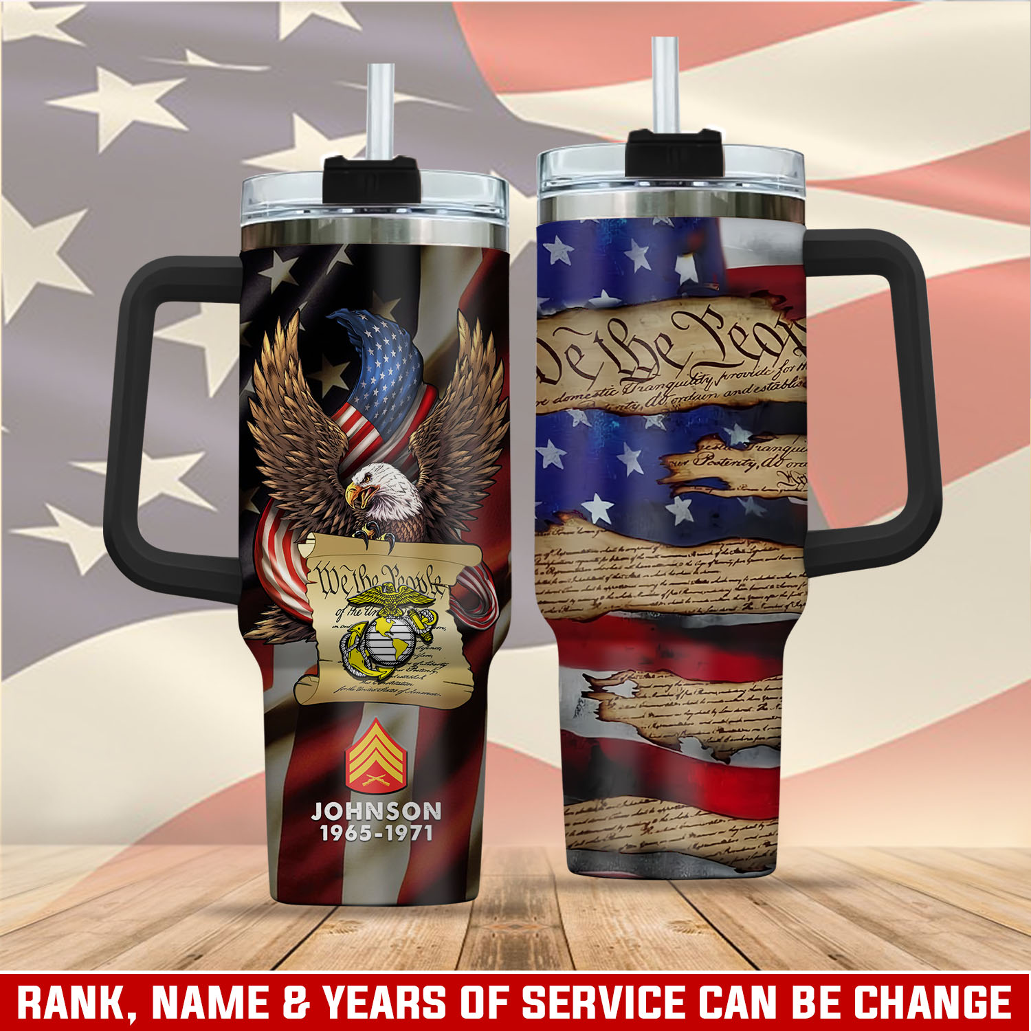 United States Marine Corps Custom Stanley Cup 40 oz 30 oz Tumbler With HandleTVC2301760