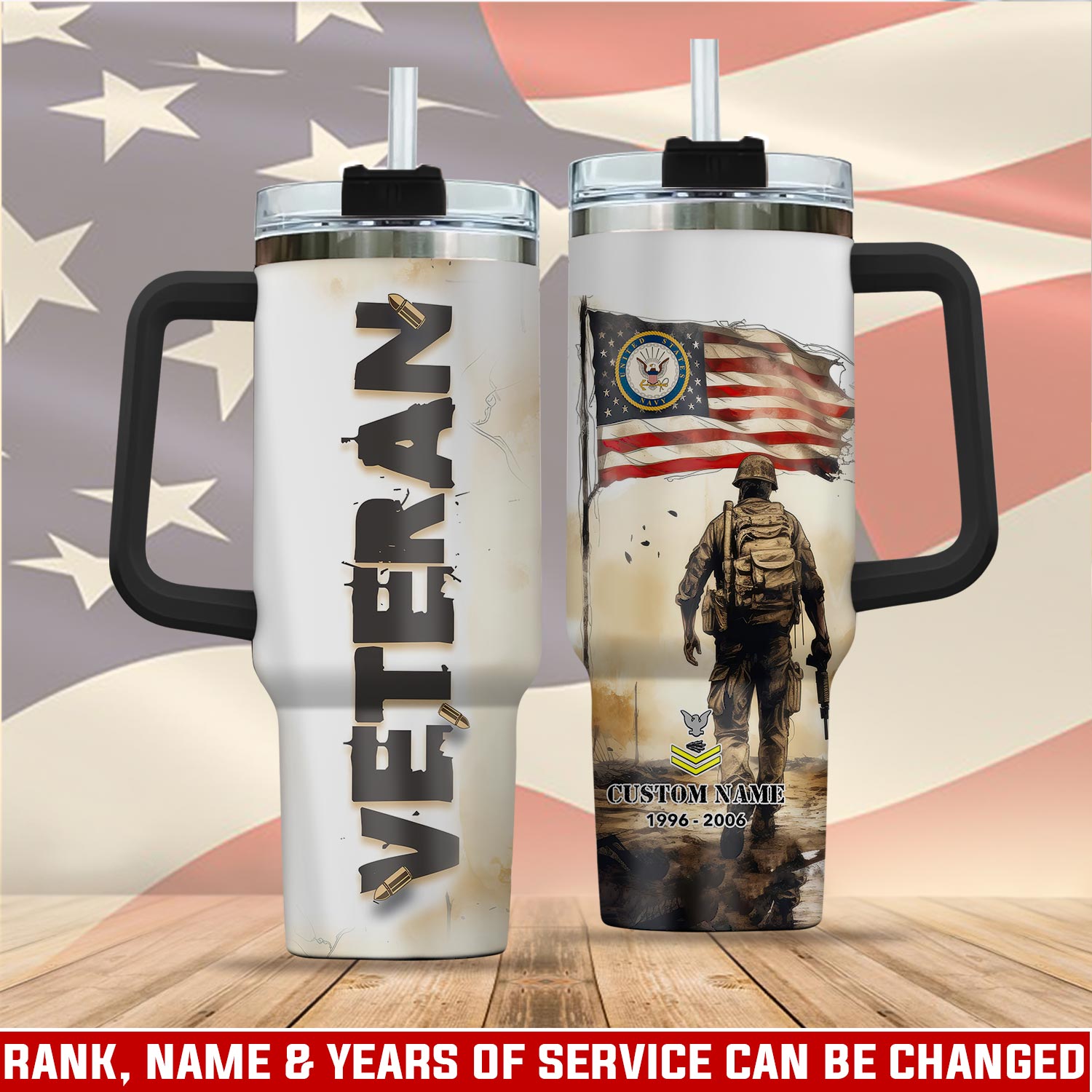 United States Navy Custom Stanley Cup 40 oz 30 oz Tumbler With HandleTVC2301112