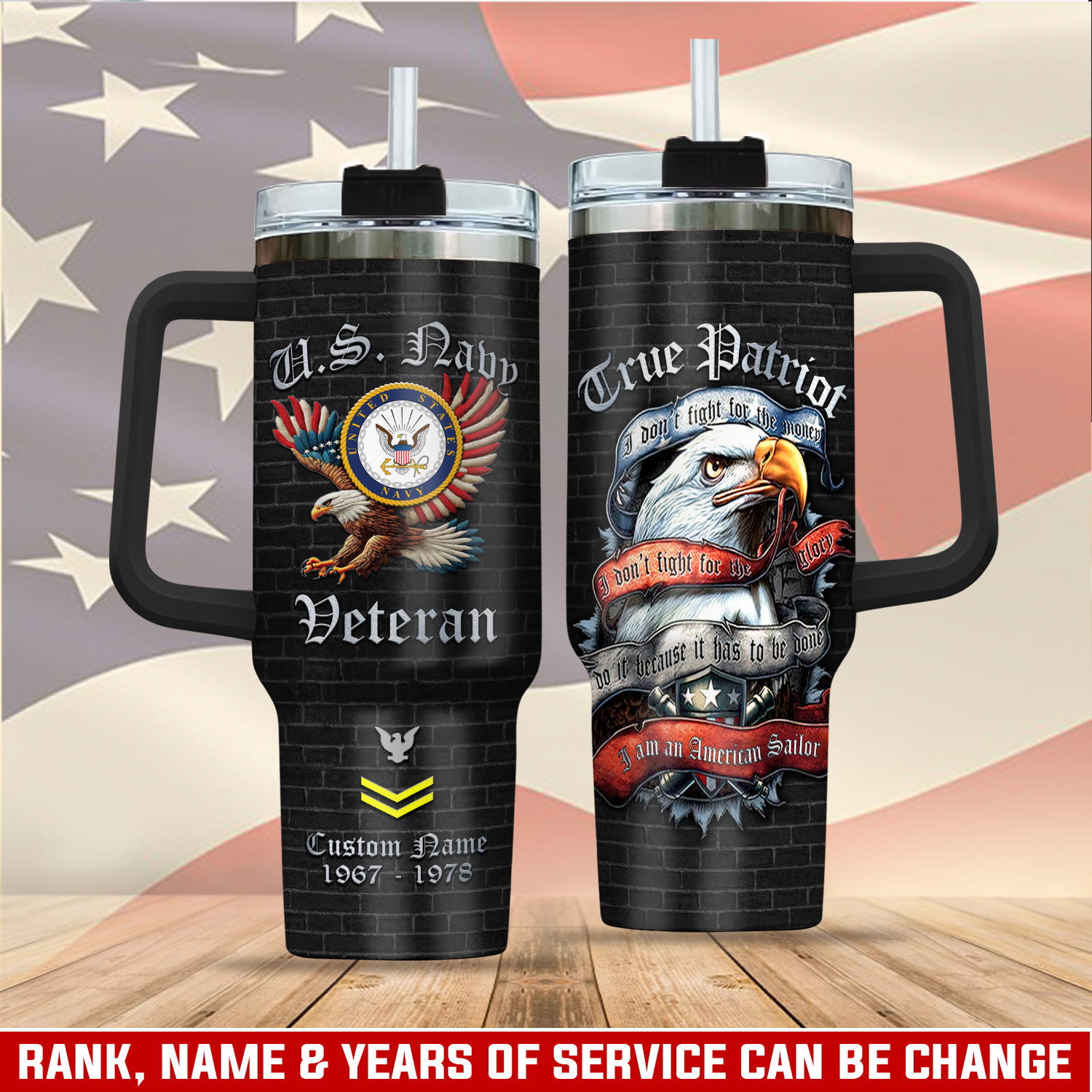 United States Navy Custom Stanley Cup 40 oz 30 oz Tumbler With HandleTVC2301283