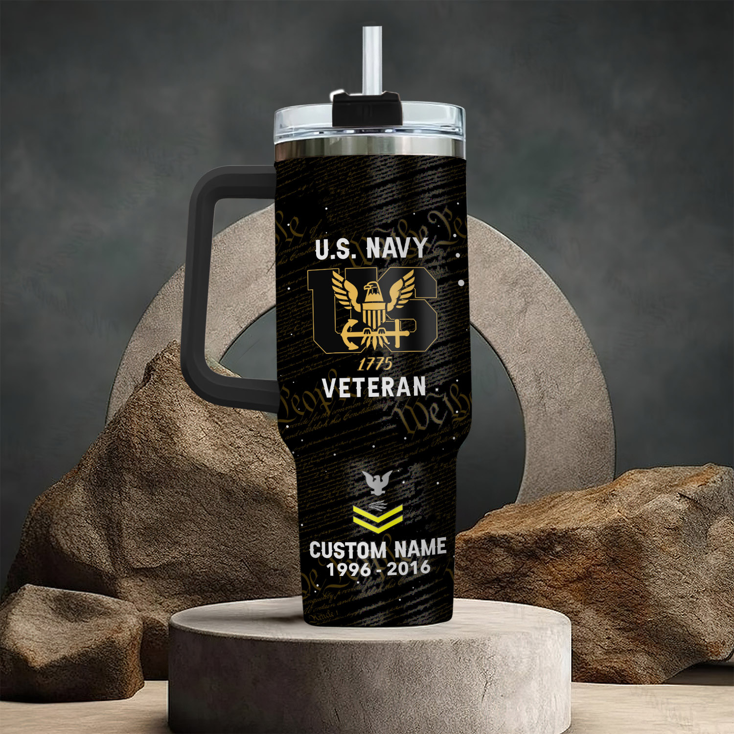 United States Navy Custom Stanley Cup 40 oz 30 oz Tumbler With HandleTVC2301410 - Image 3