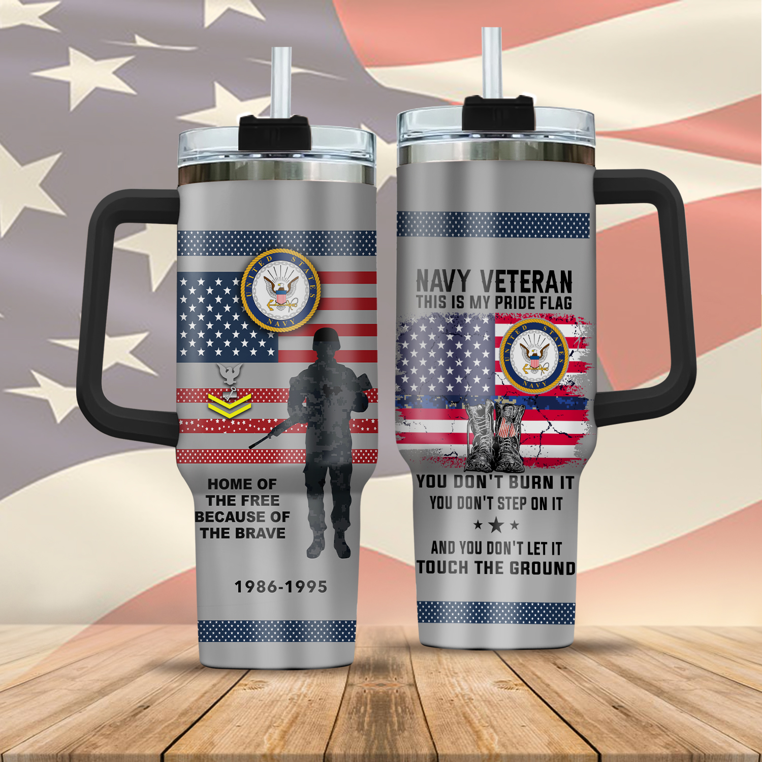 United States Navy Custom Stanley Cup 40 oz 30 oz Tumbler With HandleTVC2301413
