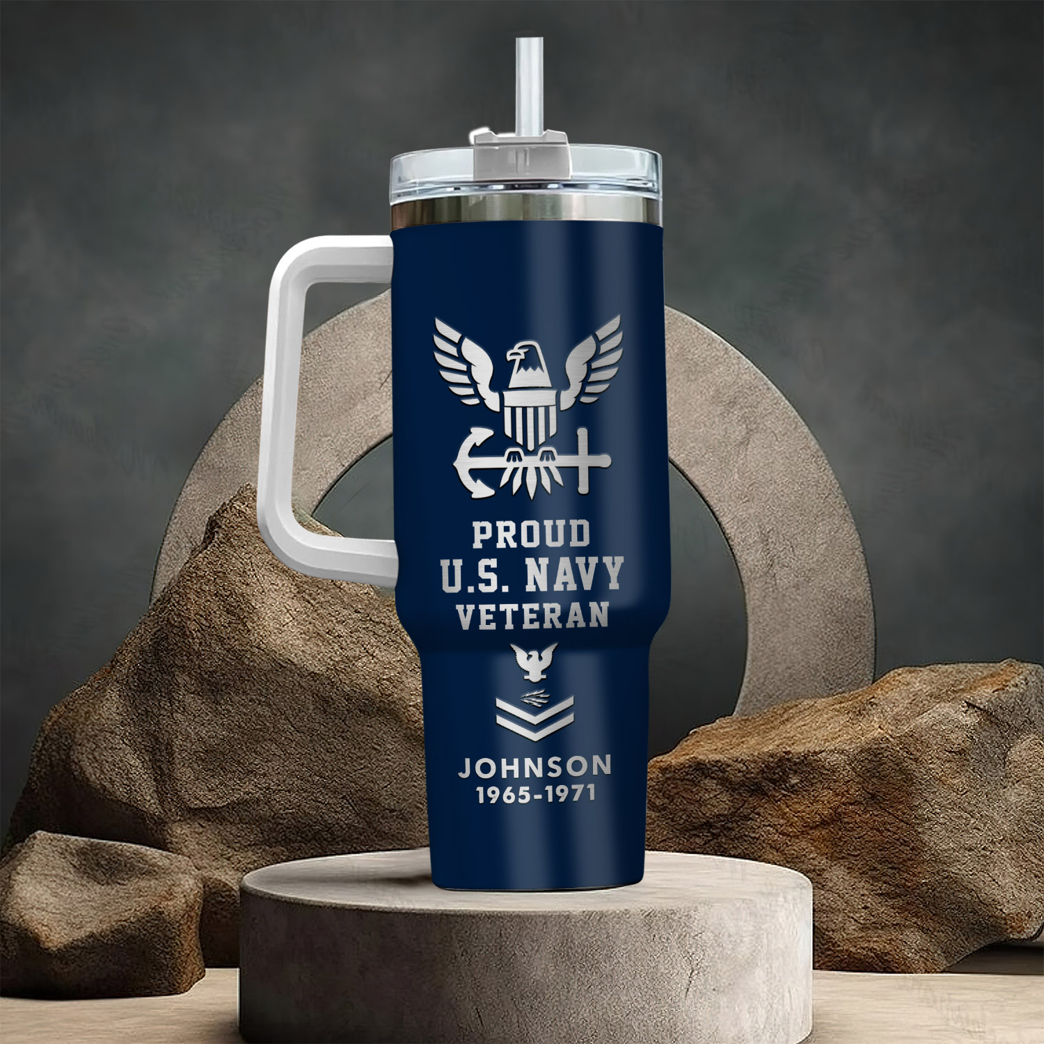 United States Navy Custom Stanley Cup 40 oz 30 oz Tumbler With HandleTVC2301762 - Image 3