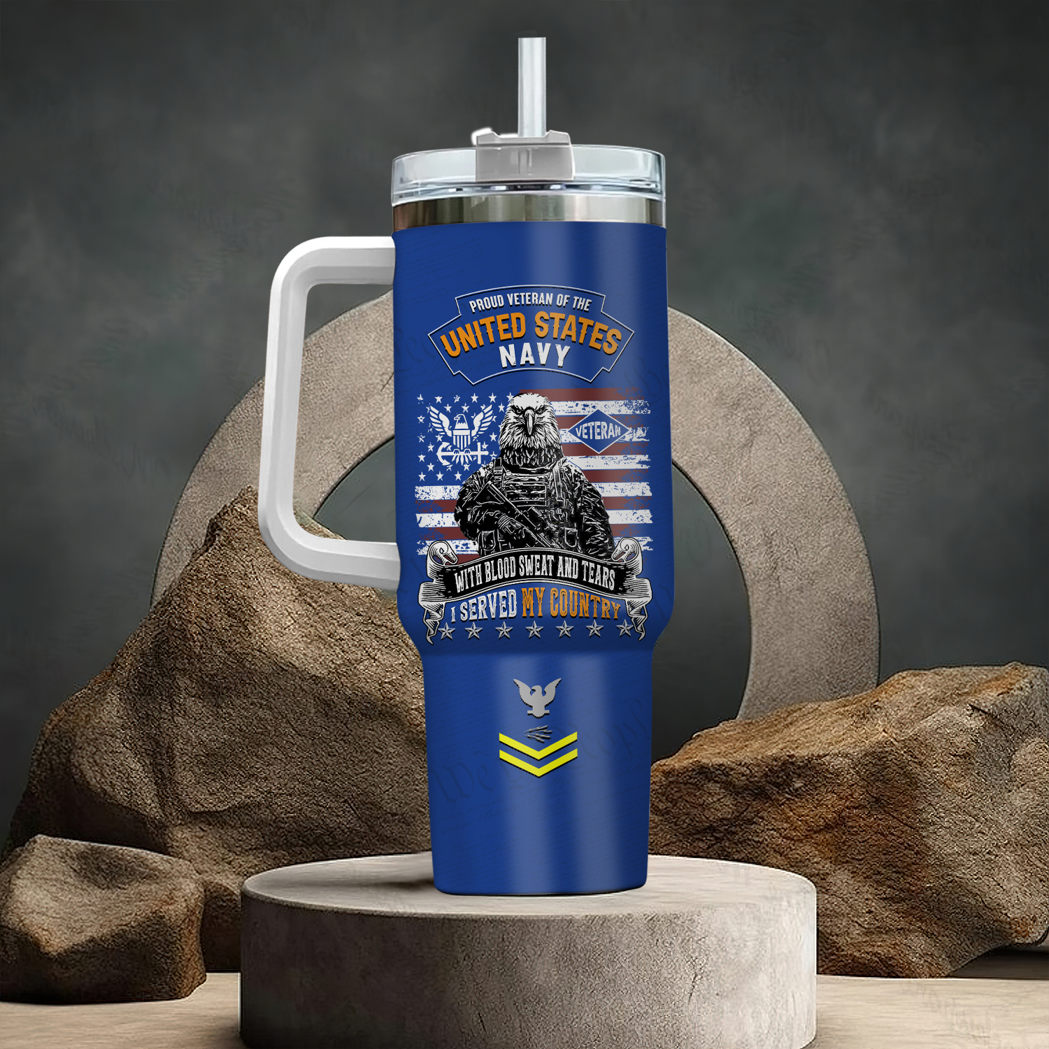 United States Navy Custom Stanley Cup 40 oz 30 oz Tumbler With HandleTVC2301762 - Image 3