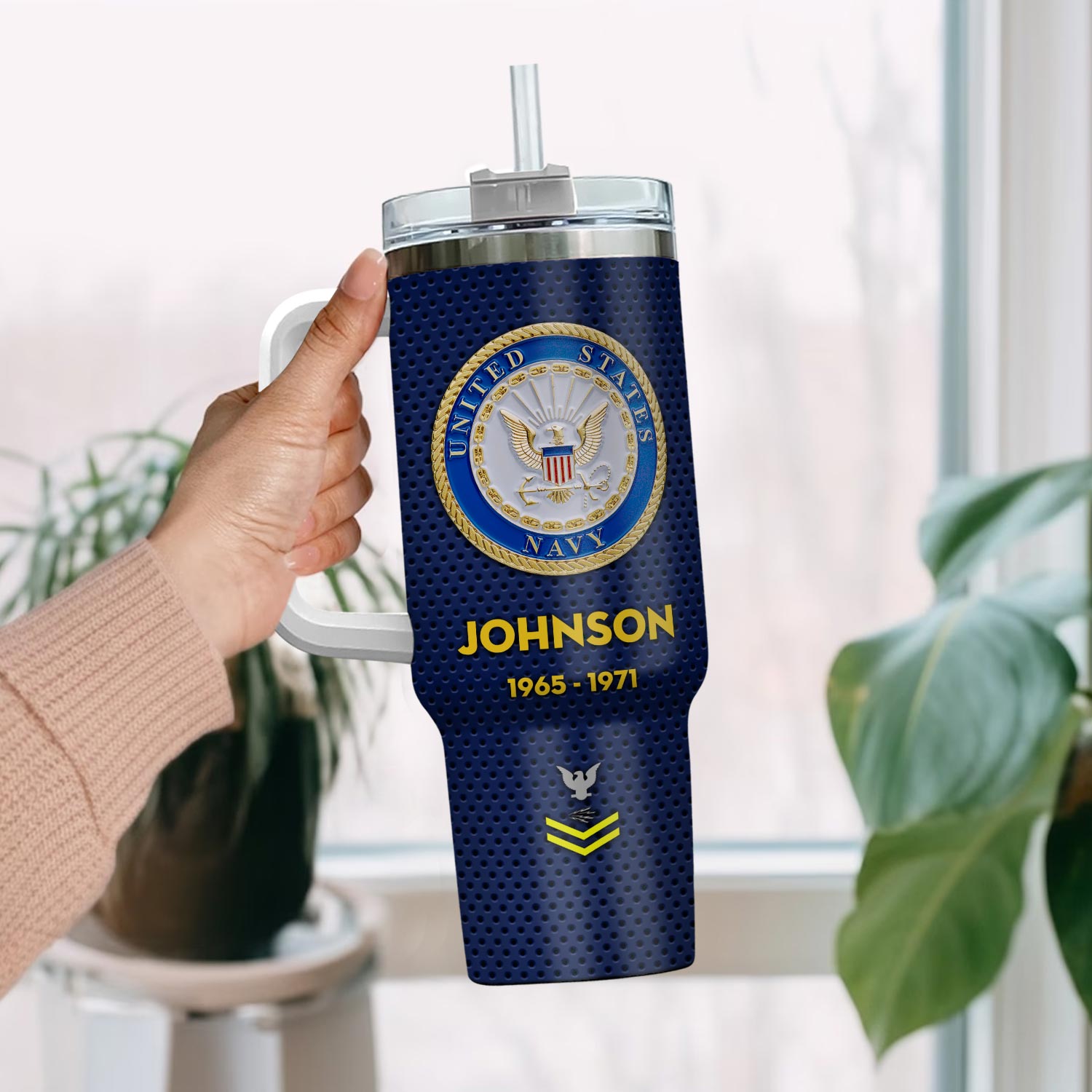 United States Navy Custom Stanley Cup 40 oz 30 oz Tumbler With HandleTVC2301763 - Image 2