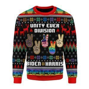 Unity Ever Division Ugly Christmas Sweater Adult 3D Funny Matching for family
