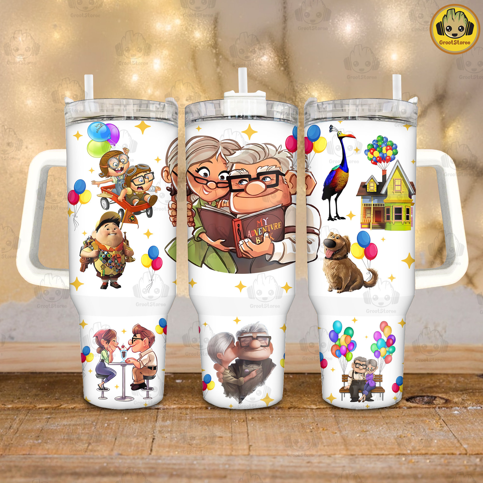 Up Disney Movies Custom Stanley Cup 40 oz 30 oz Tumbler With HandleTVC2301911