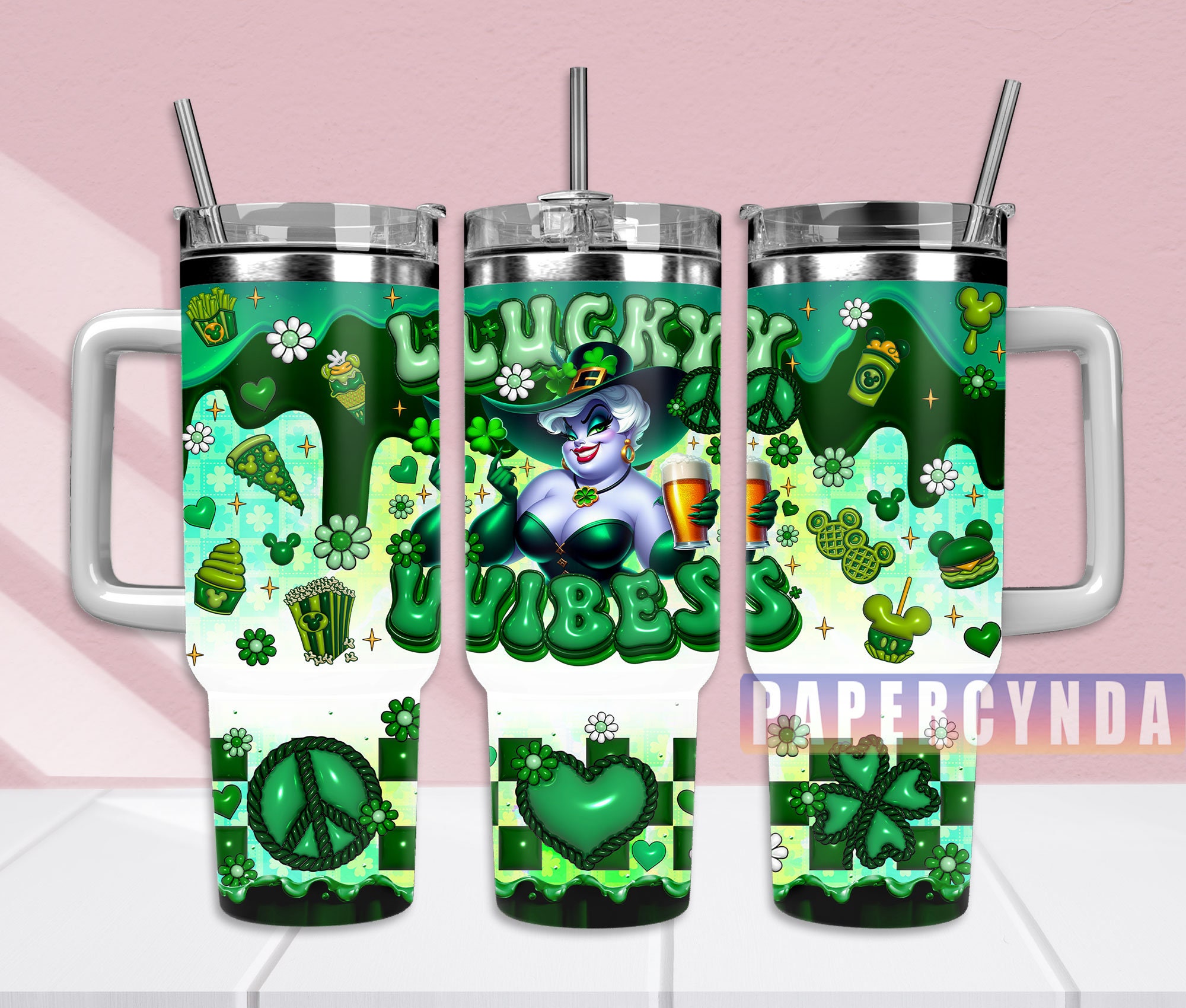 Ursula The Little Mermaid Custom Stanley Cup 40 oz 30 oz Tumbler With HandleTVC2301833