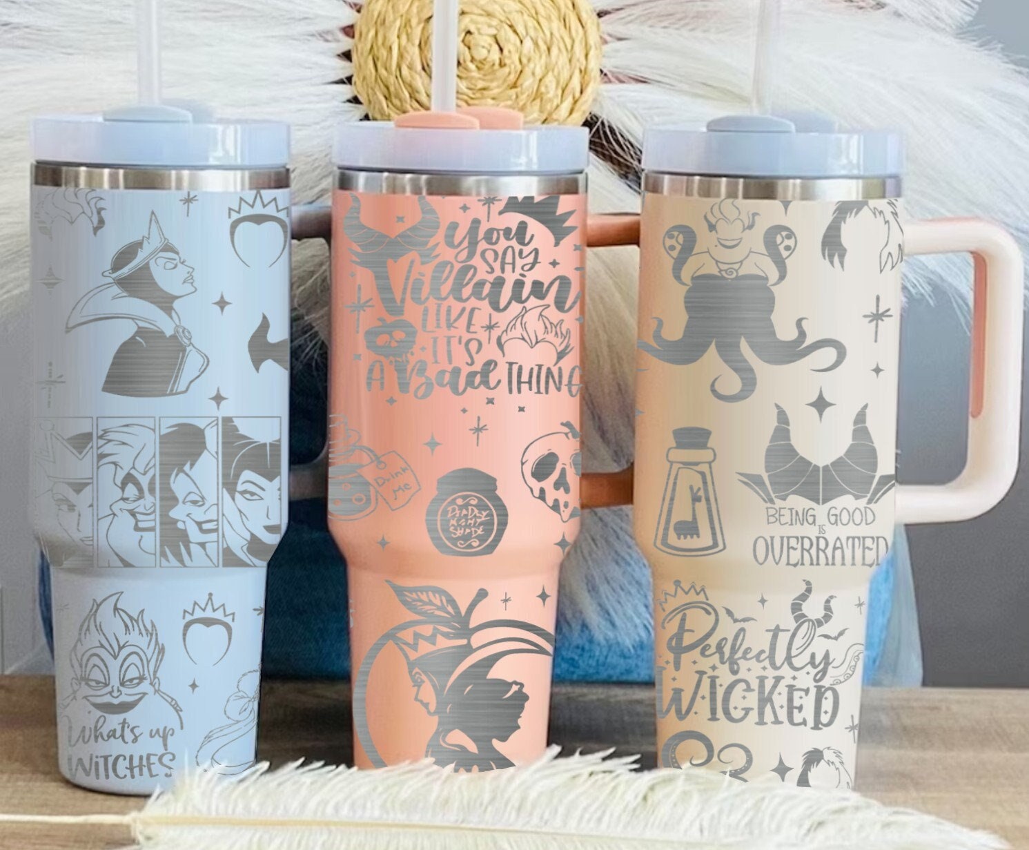 Ursula The Little MermaidCartoon Custom Stanley Cup 40 oz 30 oz Tumbler With HandleTVC2301892